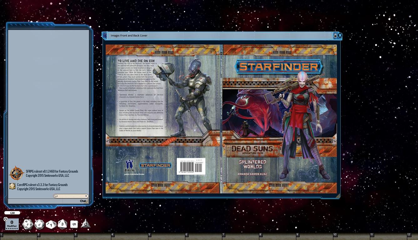 Fantasy Grounds - Starfinder RPG - Dead Suns AP 3: Splintered Worlds (SFRPG) screenshot