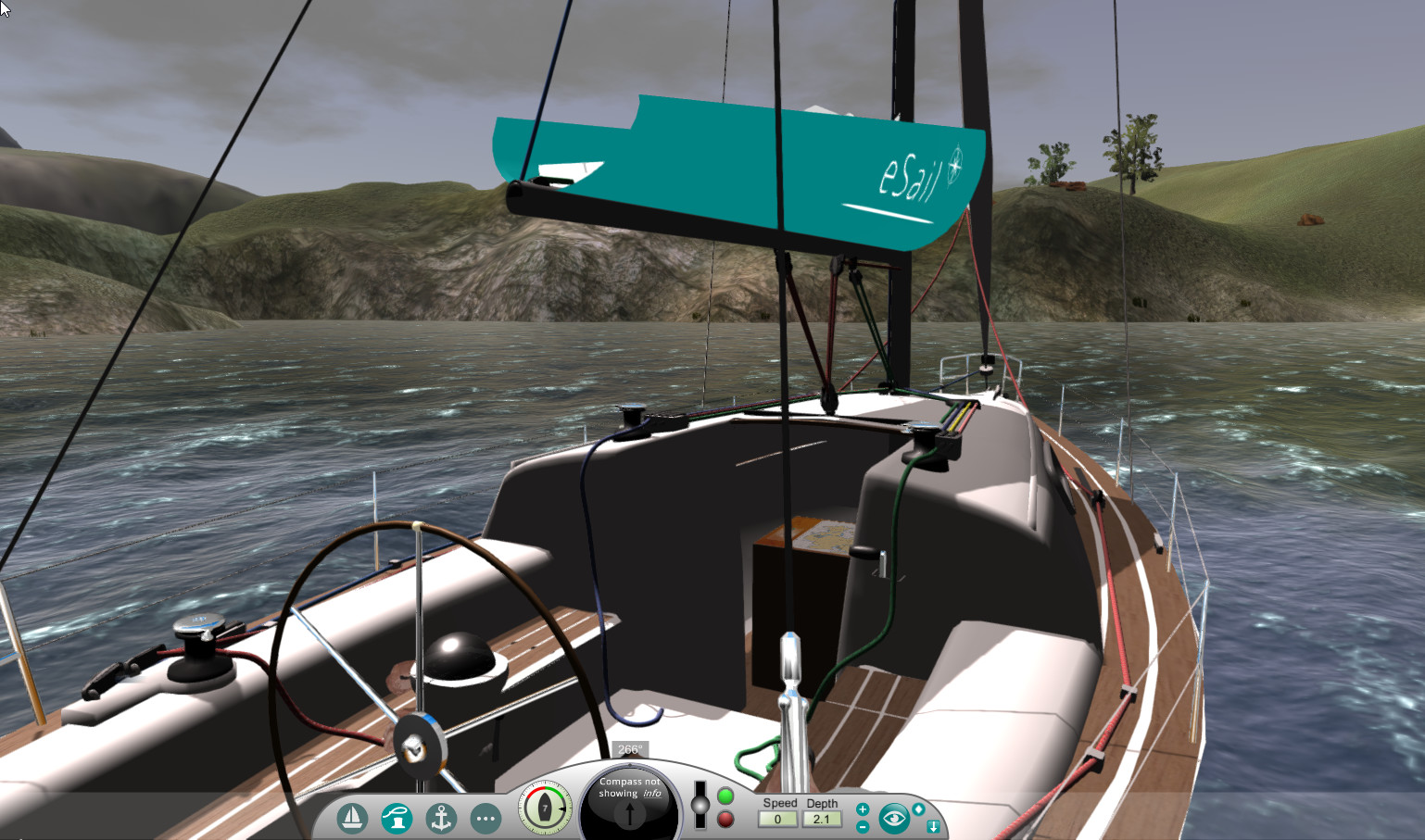 eSail Sailing Simulator screenshot