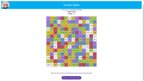 скриншот 6-in-1 IQ Scale Bundle - Schulte Tables 0
