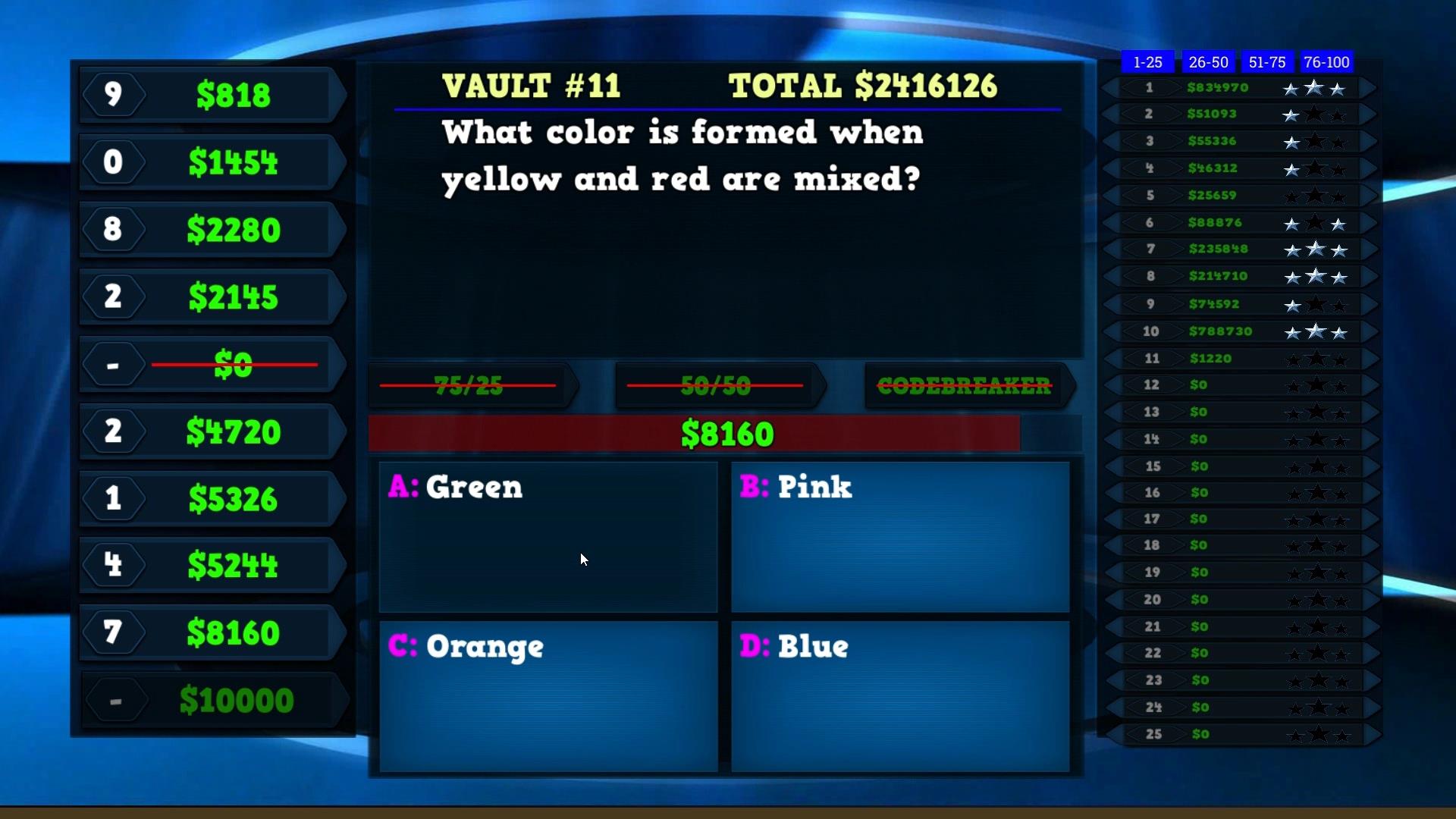 Trivia Vault: Mixed Trivia 2 screenshot
