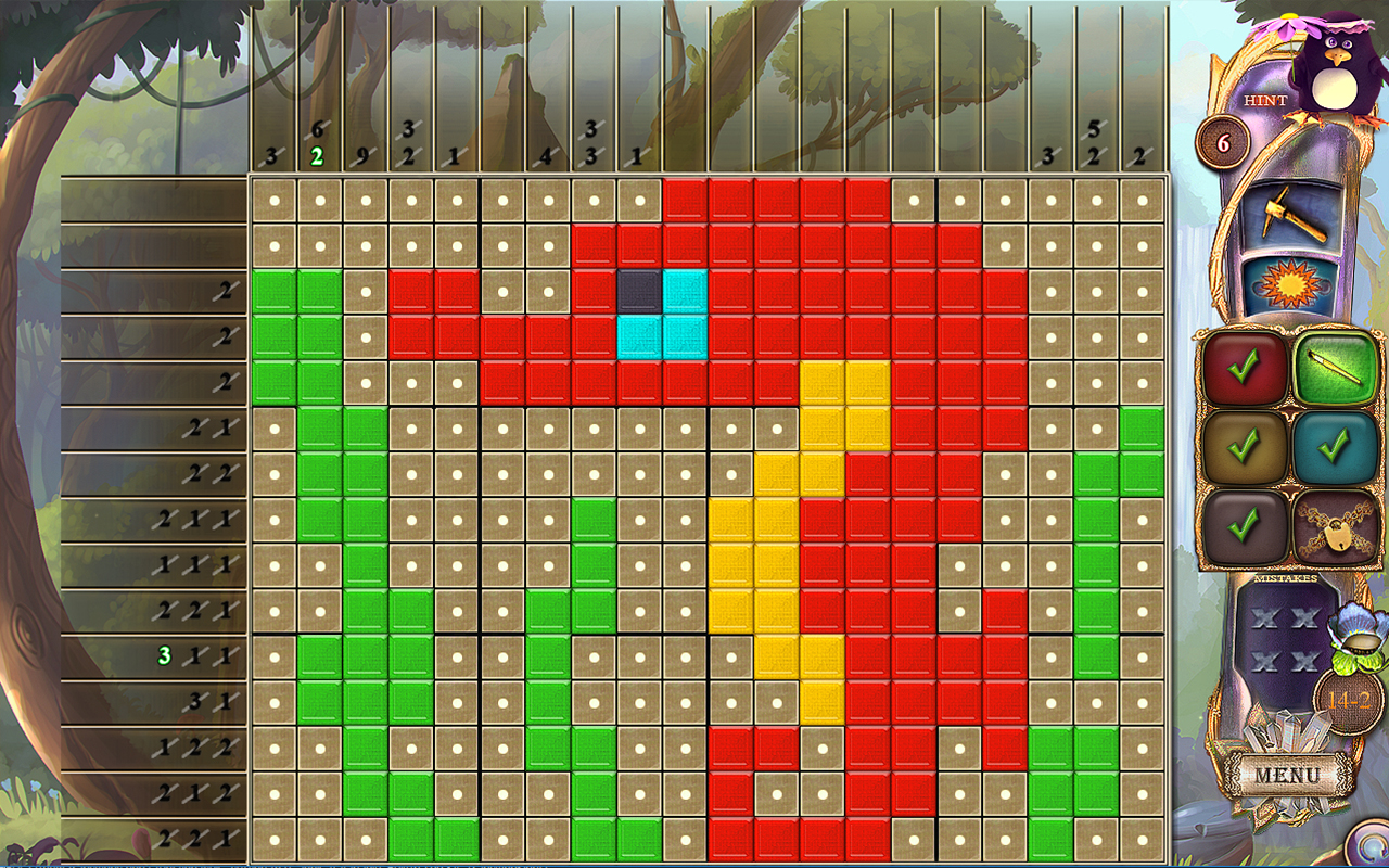Fantasy Mosaics 27: Secret Colors screenshot