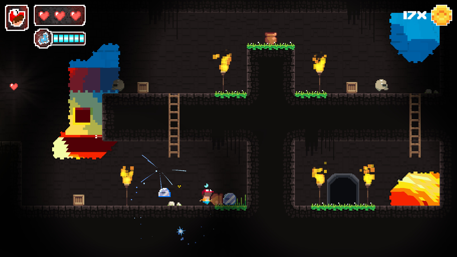 Super Dungeon Boy: Mega Fire screenshot