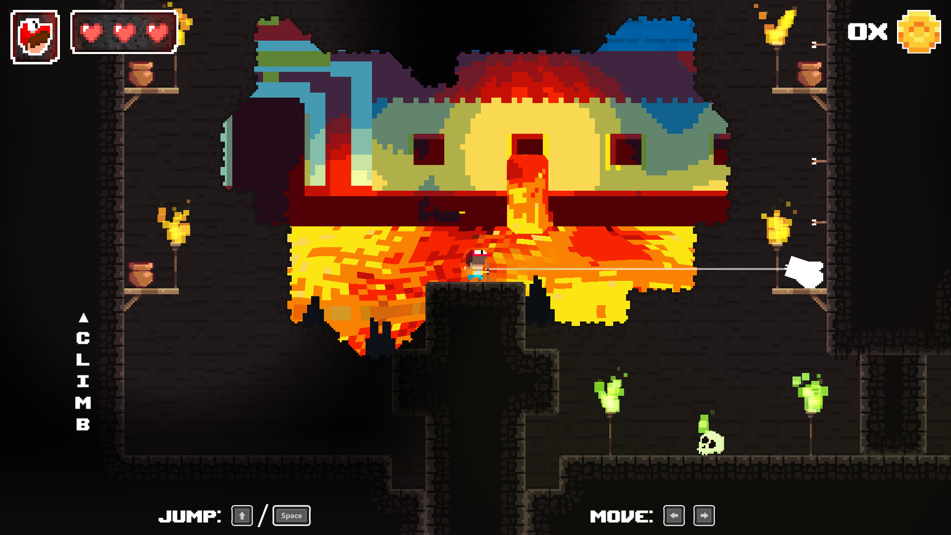 Super Dungeon Boy: Mega Fire screenshot