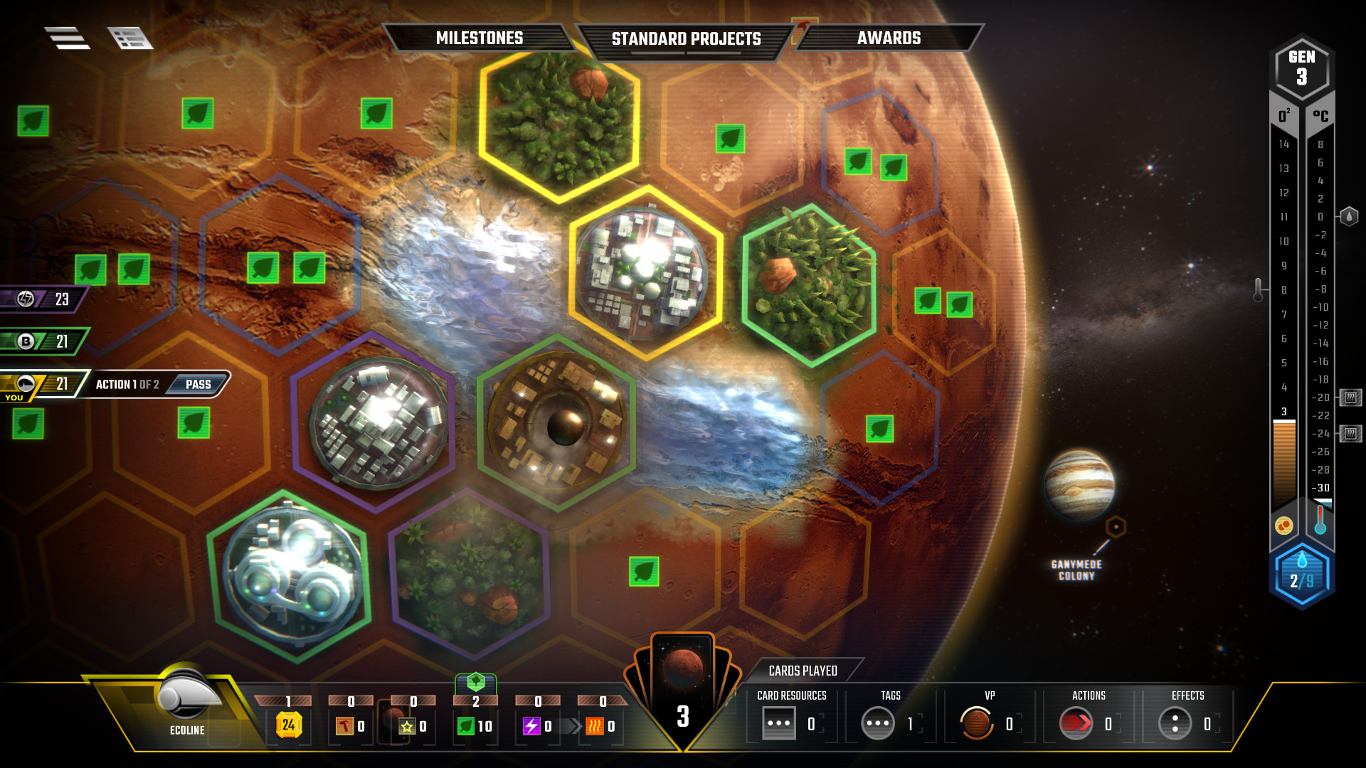 Terraforming Mars screenshot