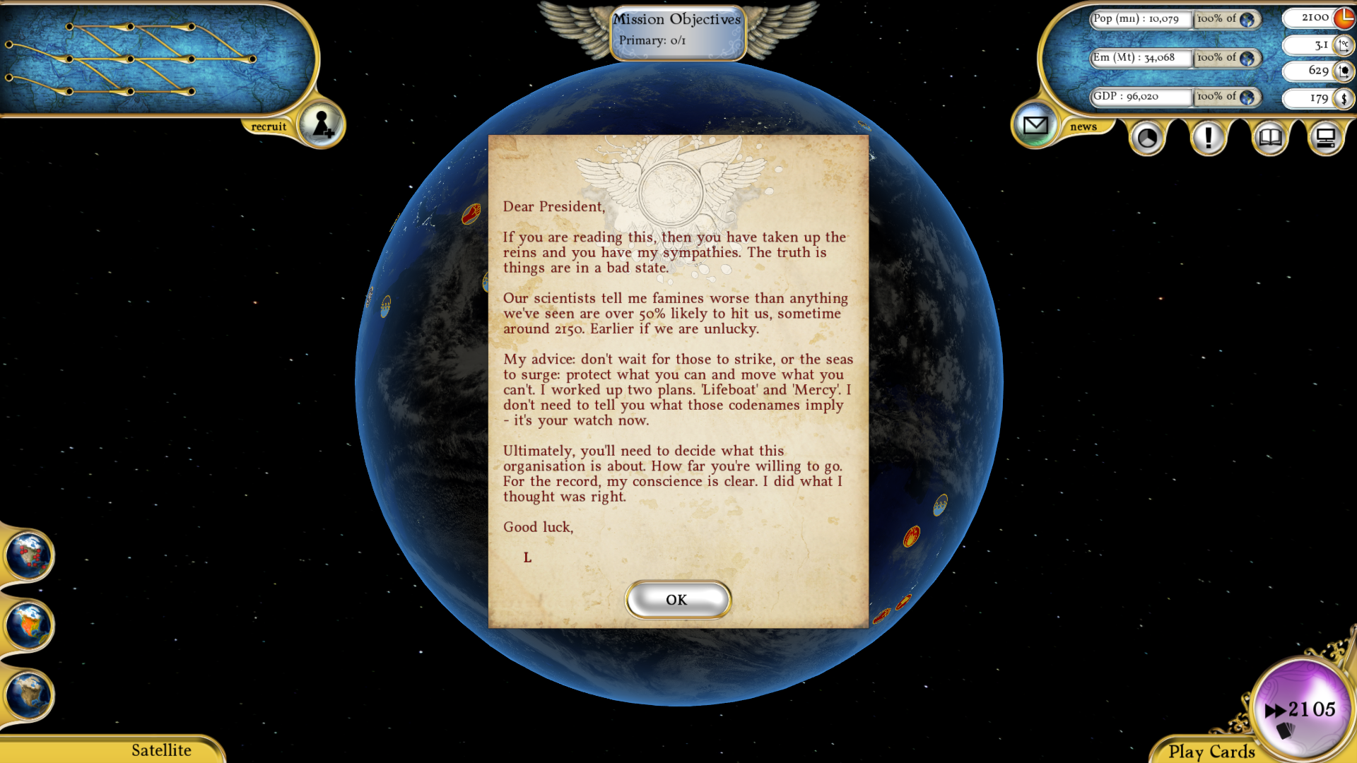Fate of the World: Migration screenshot