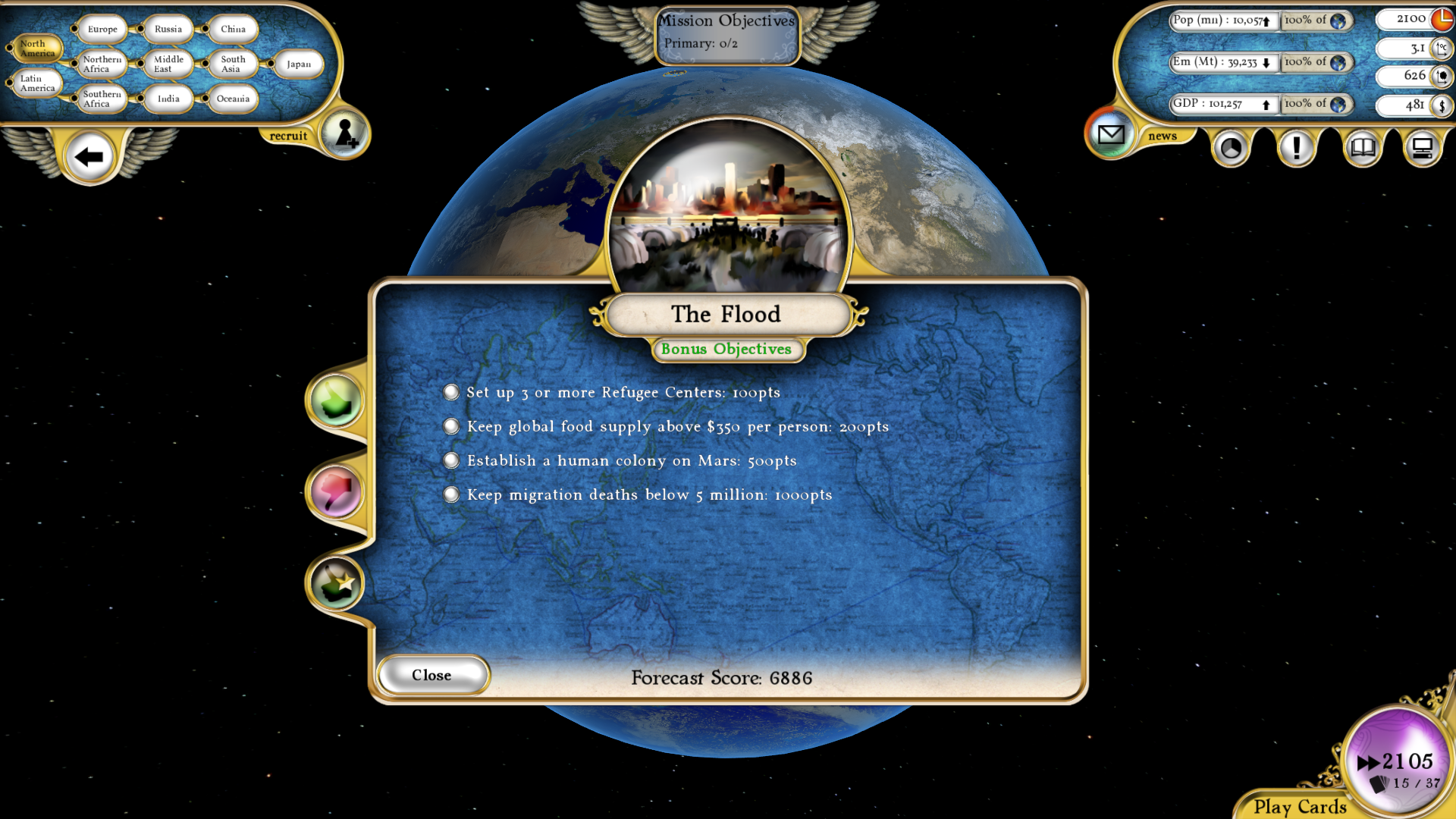 Fate of the World: Migration screenshot