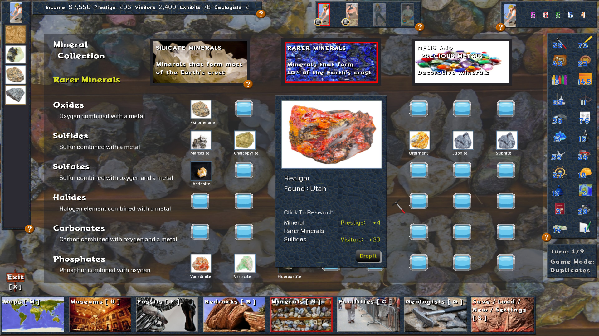 The Geology Game screenshot