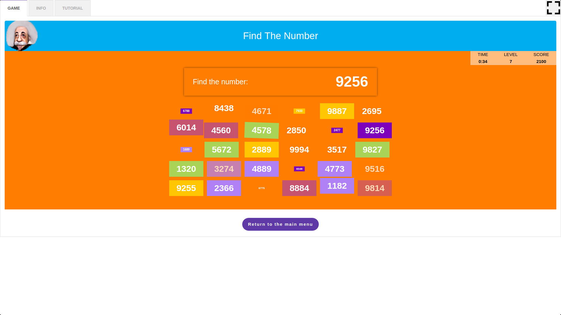 3-in-1 Bundle Brain Trainings - Find The Number screenshot