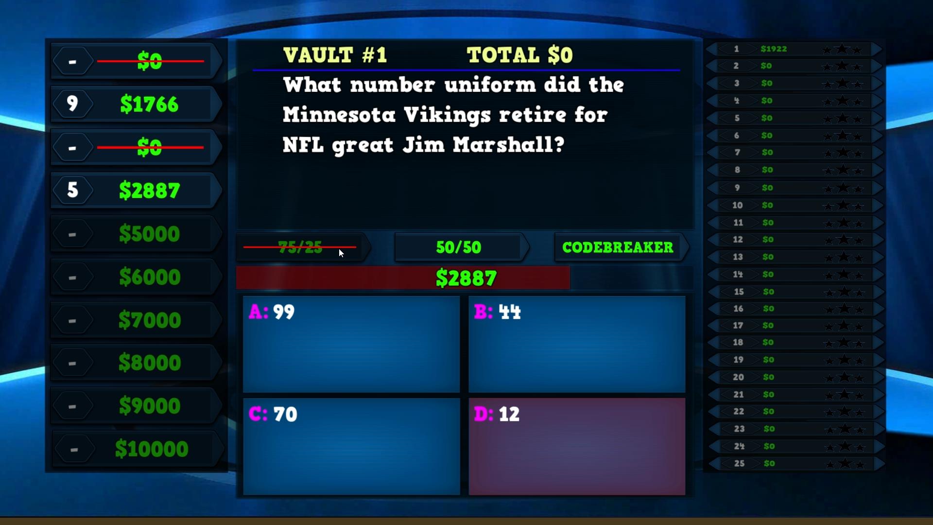 Trivia Vault Football Trivia screenshot