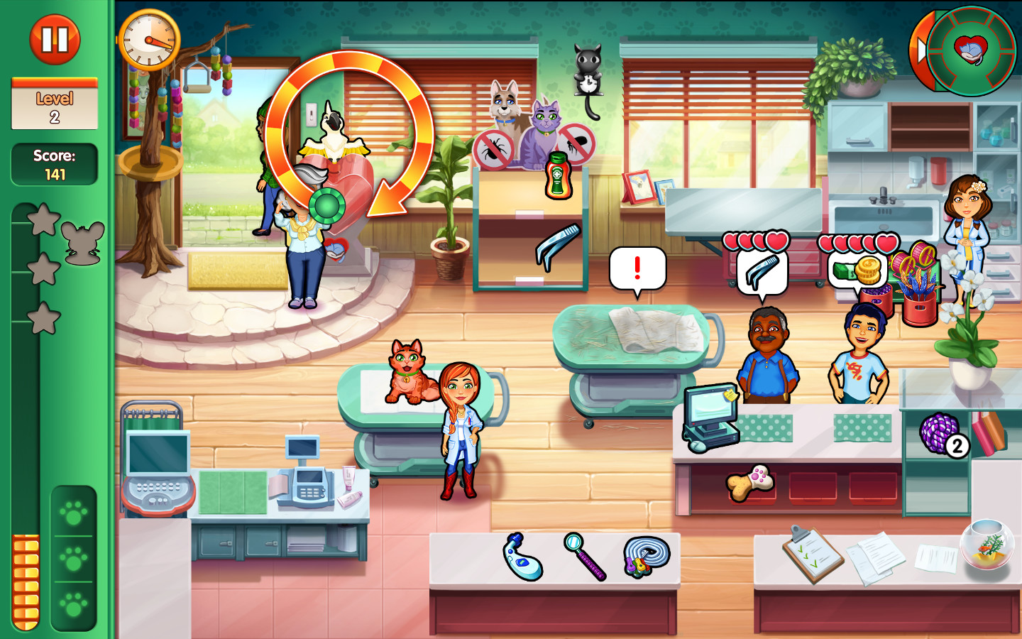 Dr. Cares - Amy's Pet Clinic screenshot