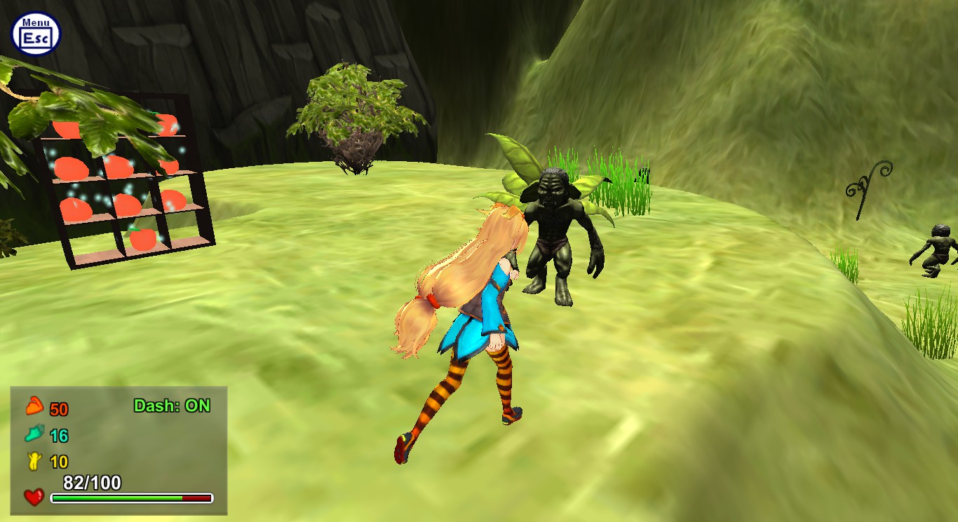Attack of the Gigant Zombie vs Unity chan screenshot