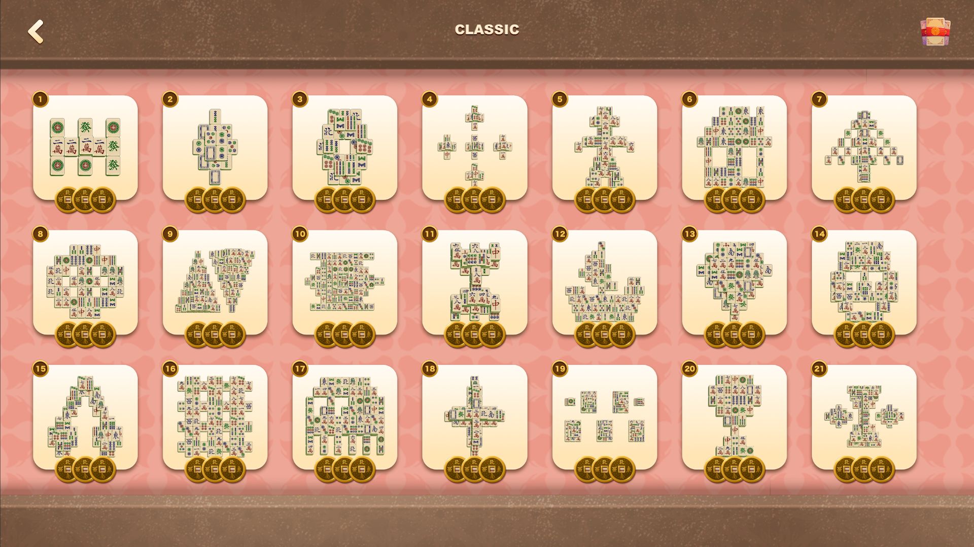 Mahjong Classic screenshot