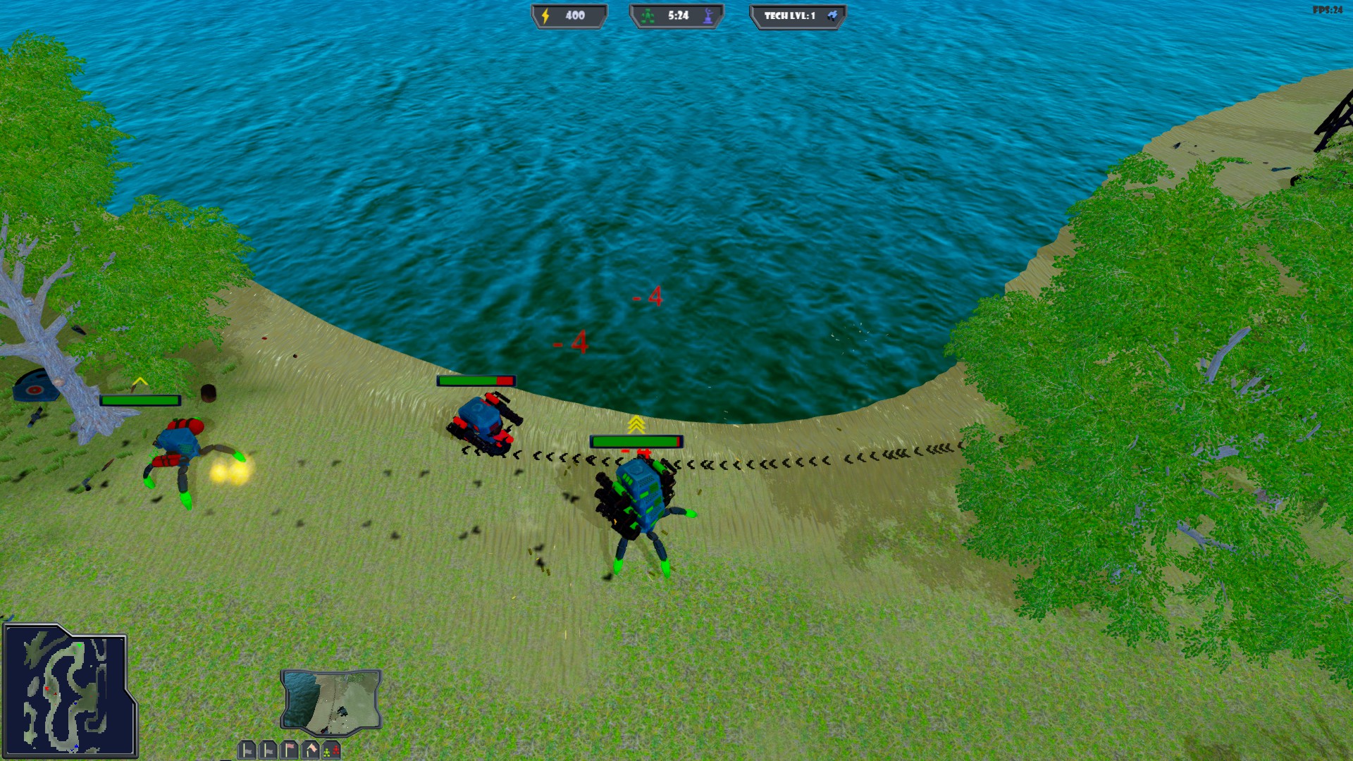 RoboWorlD tactics screenshot