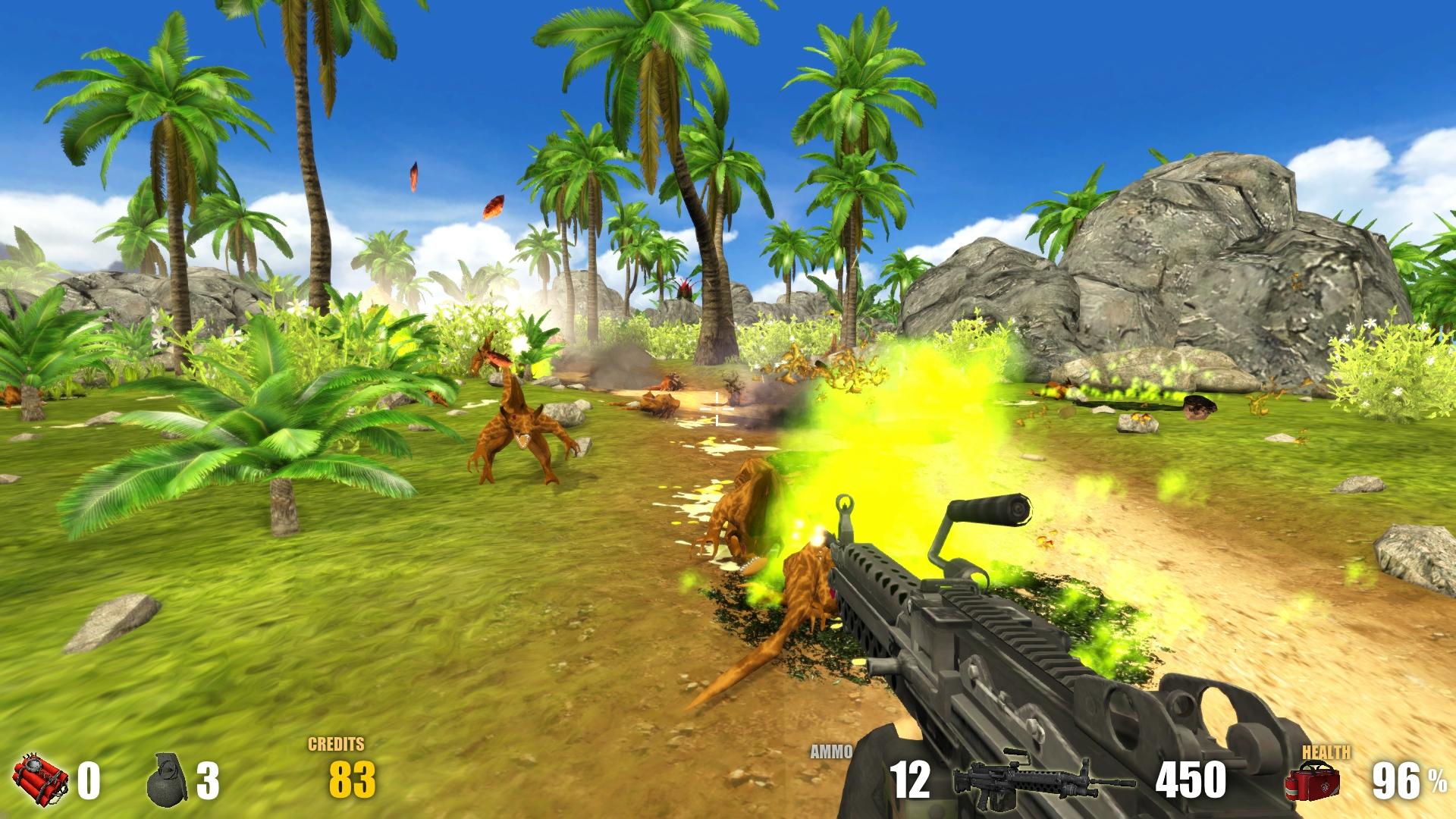 Action Alien: Tropical screenshot
