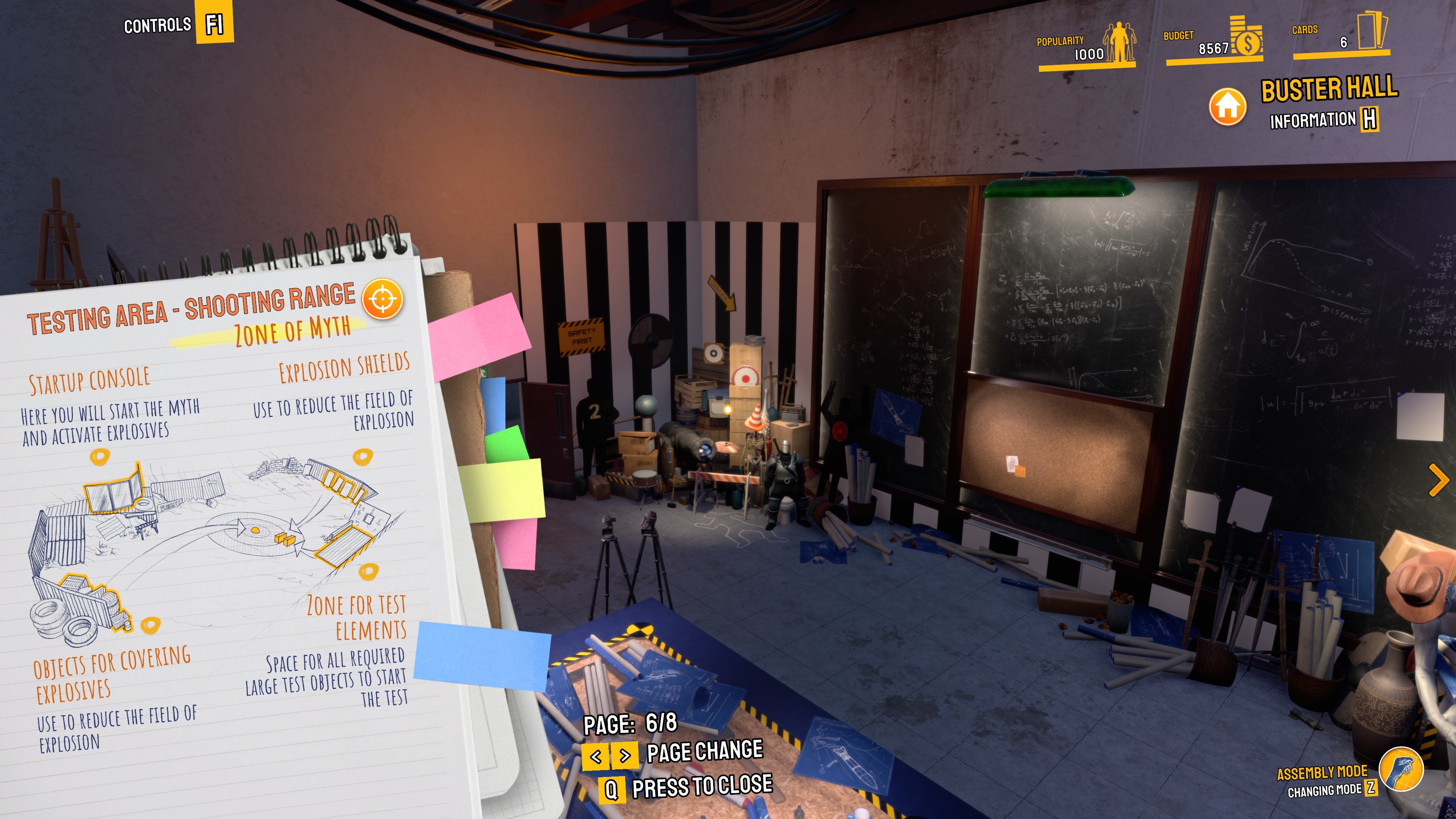 MythBusters: The Game - Crazy Experiments Simulator screenshot