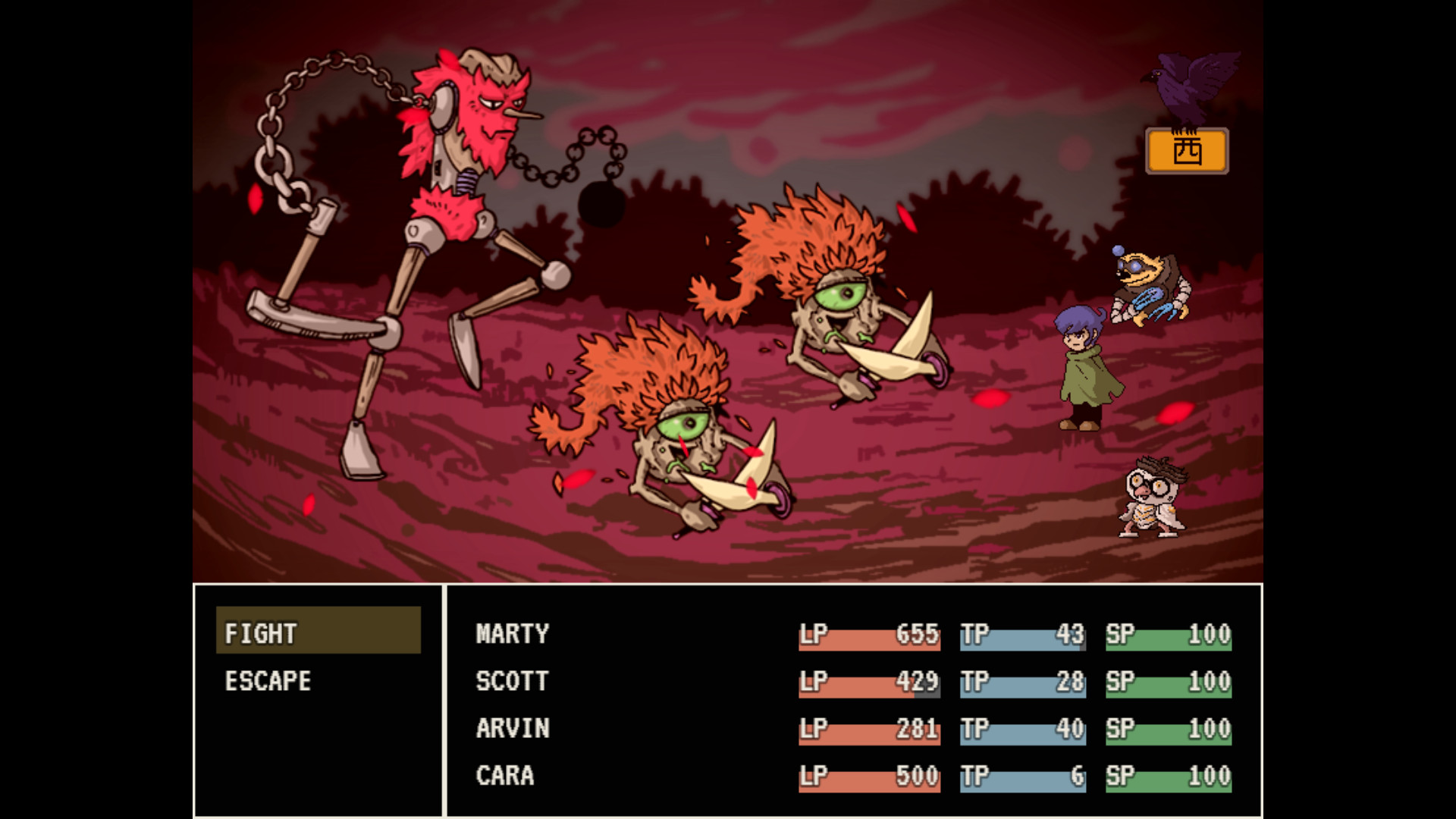 Monsters of Kanji screenshot