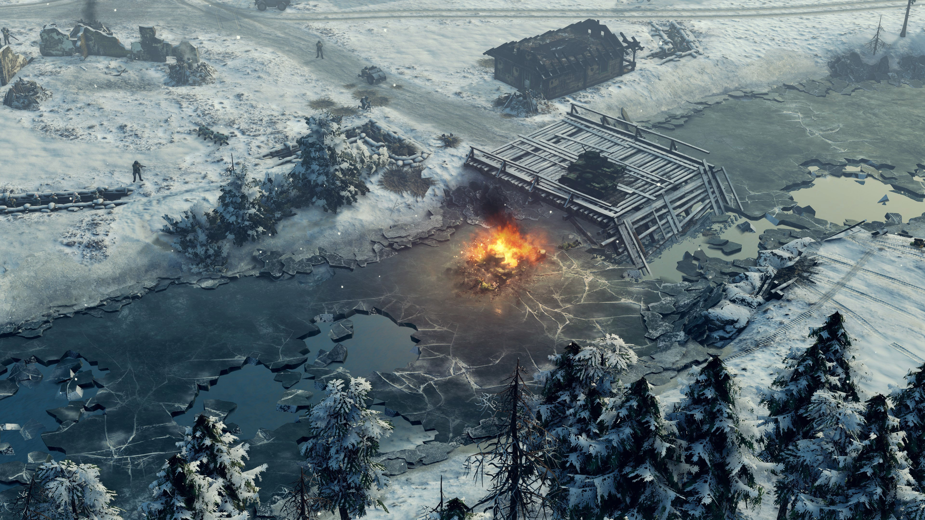 Sudden Strike 4 - Finland: Winter Storm screenshot