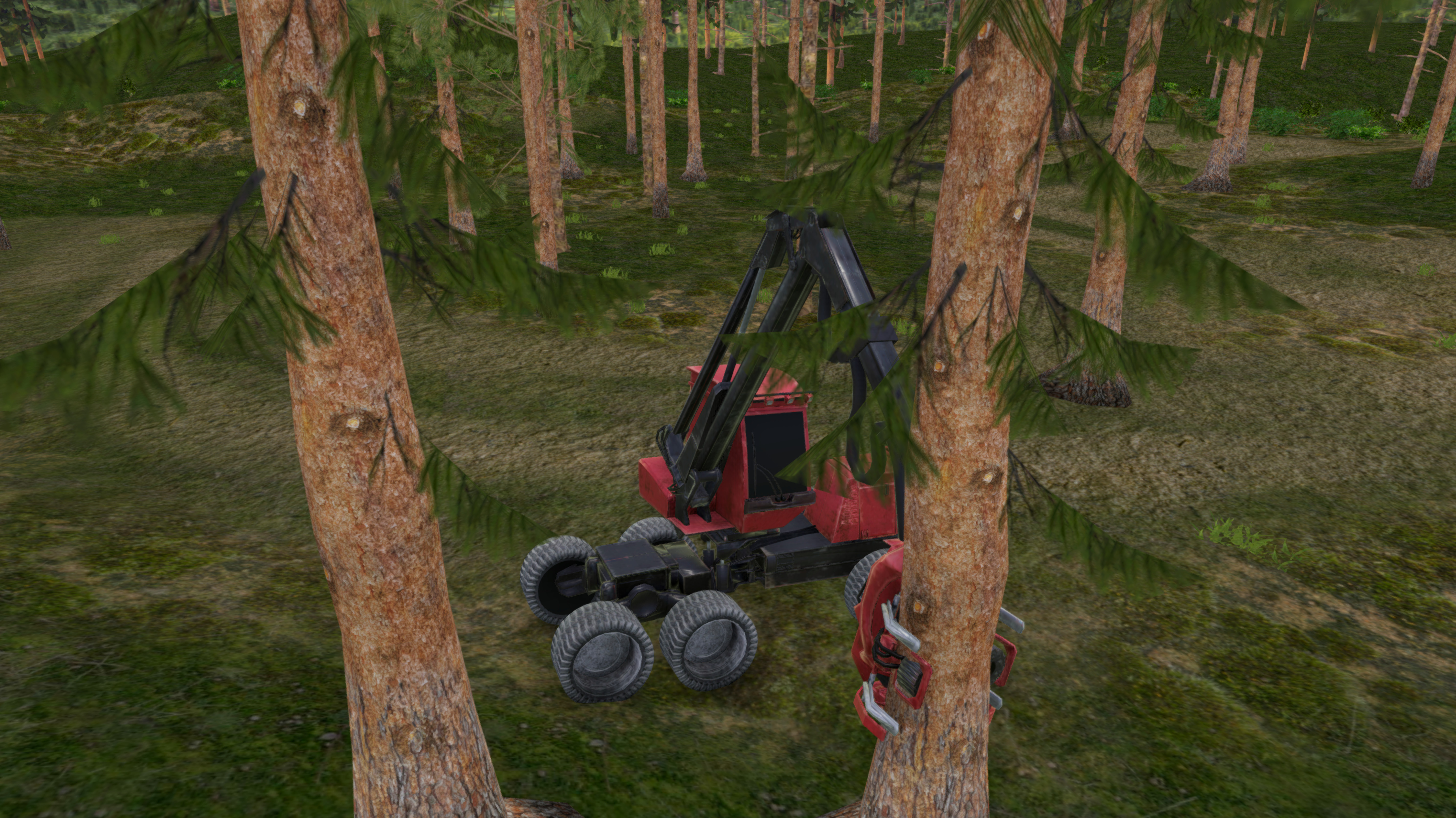 Forest Harvester Simulator screenshot