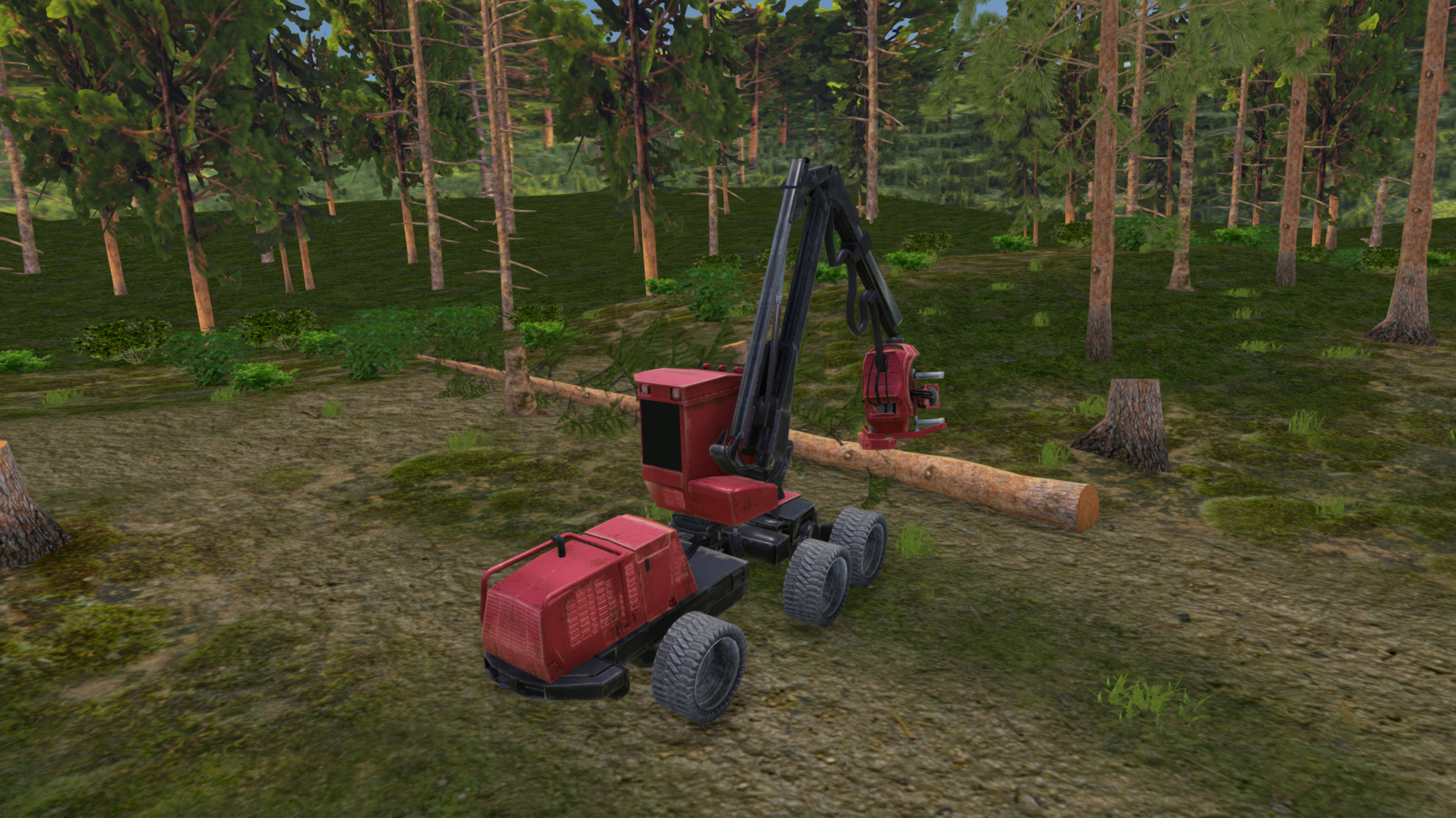 Forest Harvester Simulator screenshot