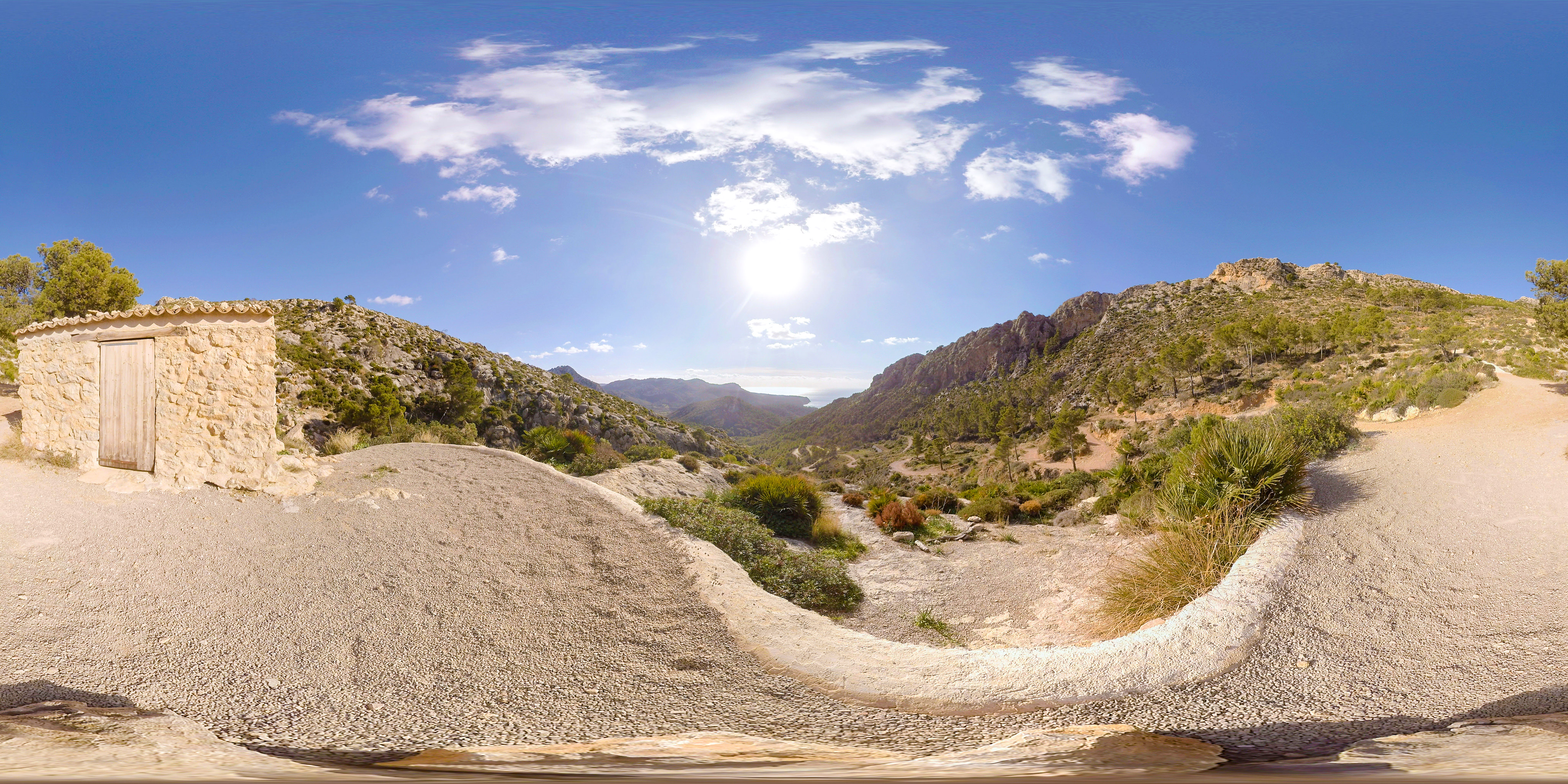 Sun & Clouds | Sphaeres VR Travel Timelapse | 360° Video | 6K/2D screenshot