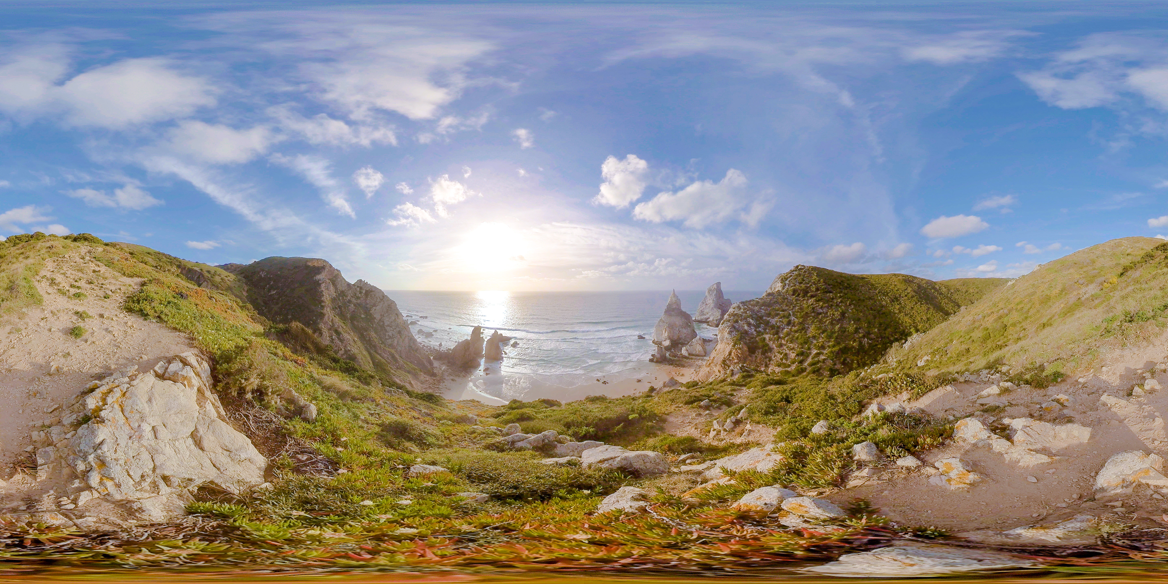 Sun & Clouds | Sphaeres VR Travel Timelapse | 360° Video | 6K/2D screenshot