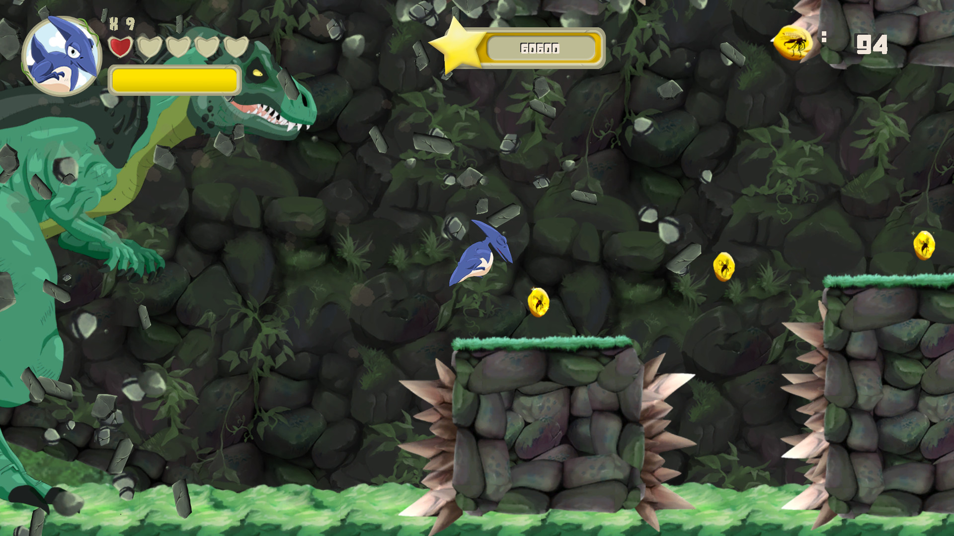 Super Saurio Fly: Jurassic Edition screenshot