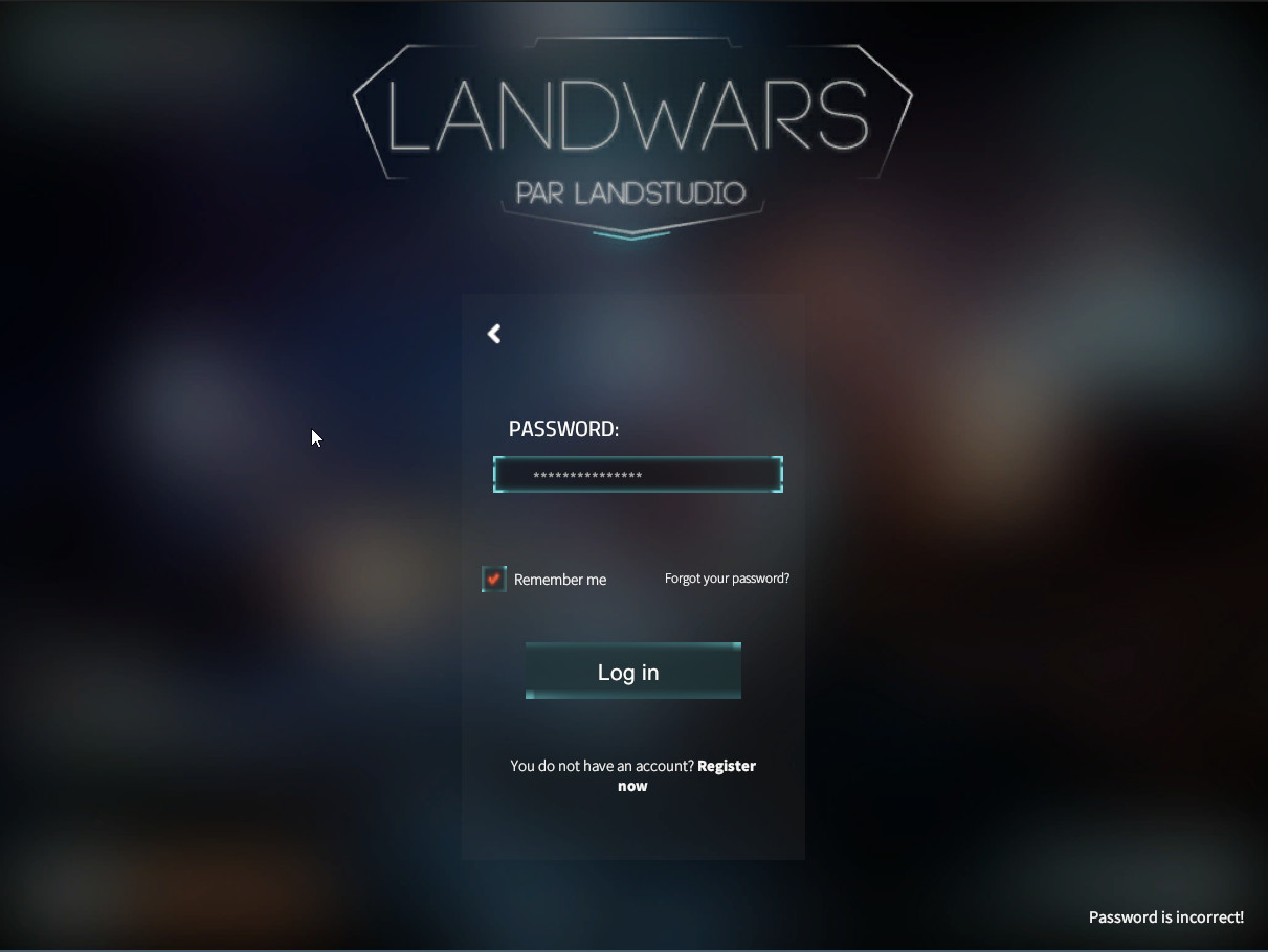Landwars screenshot