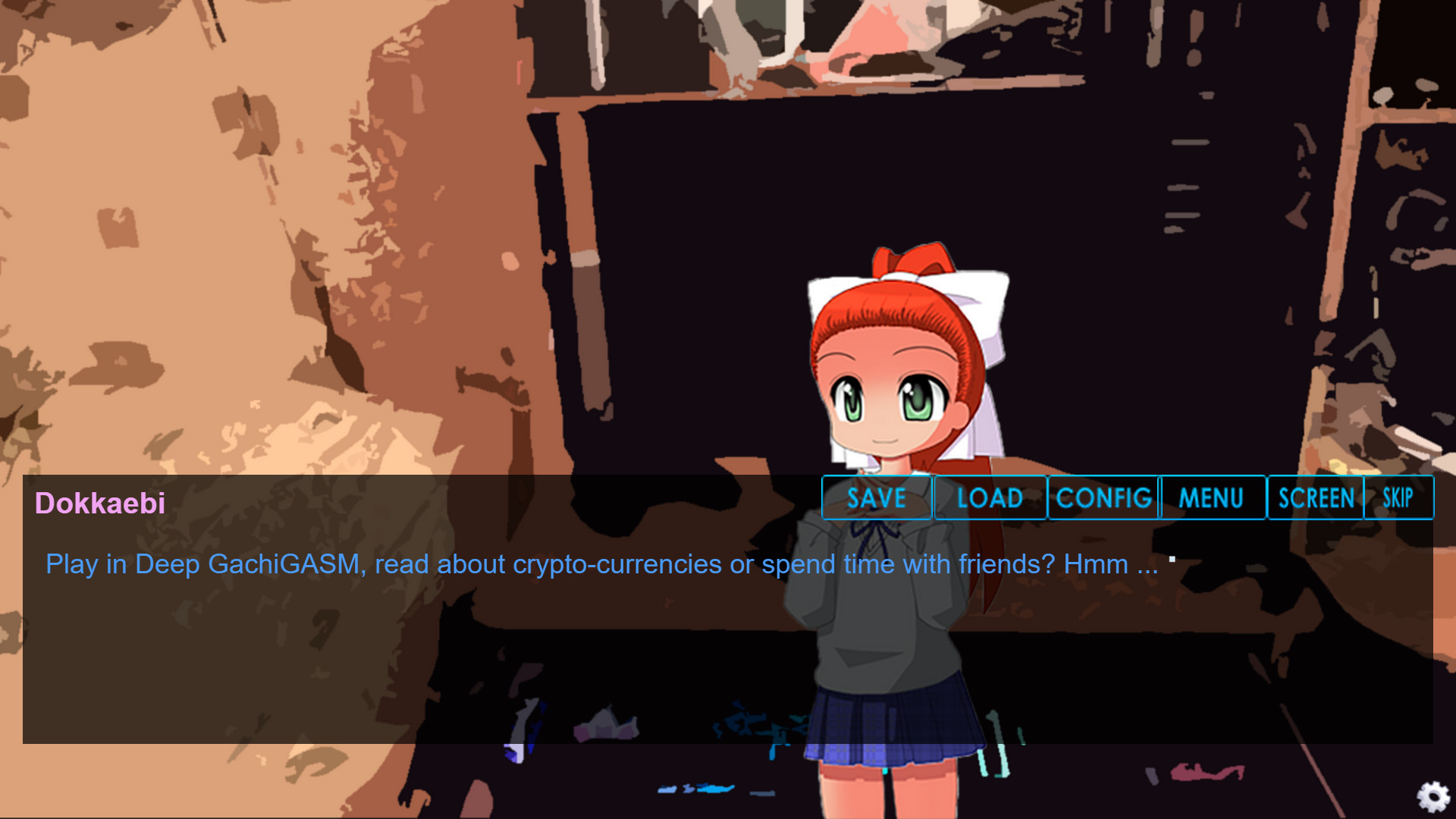 Crypto Girl The Visual Novel screenshot