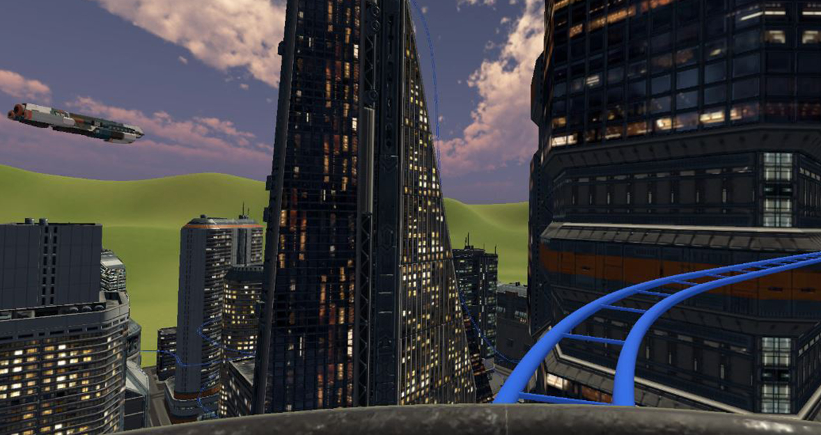 Future City Coaster screenshot
