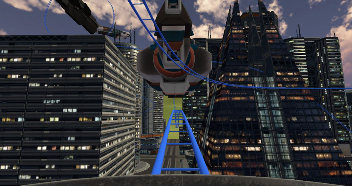 Future City Coaster screenshot