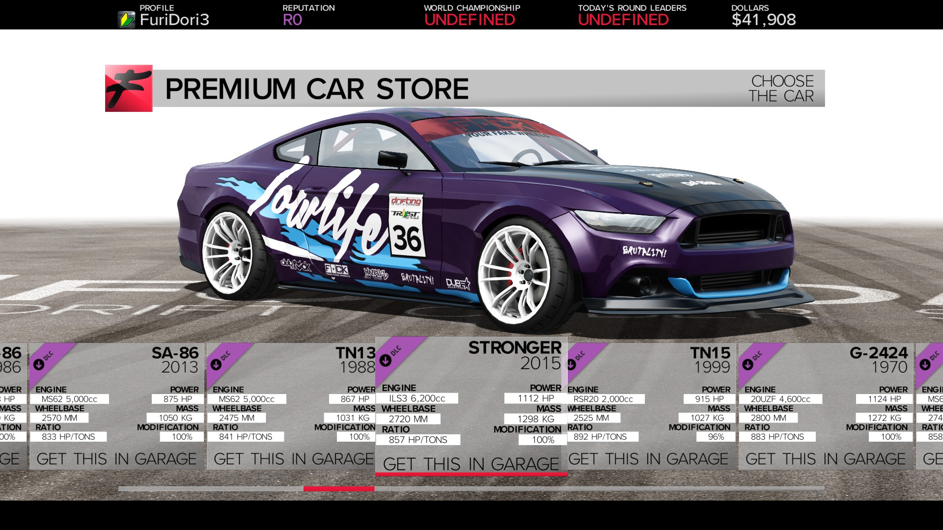 FURIDASHI - PREMIUM CARS PACK#1 screenshot