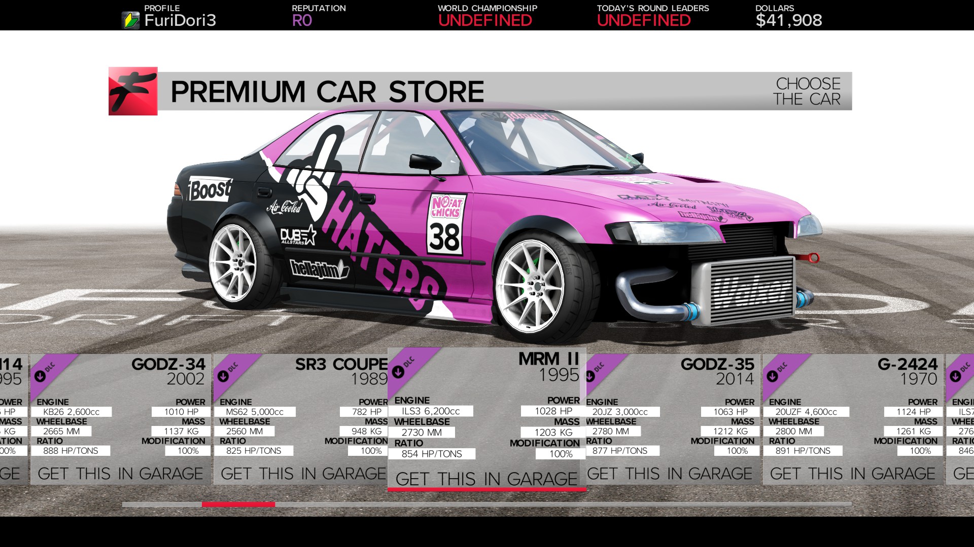 FURIDASHI - PREMIUM CARS PACK#1 screenshot