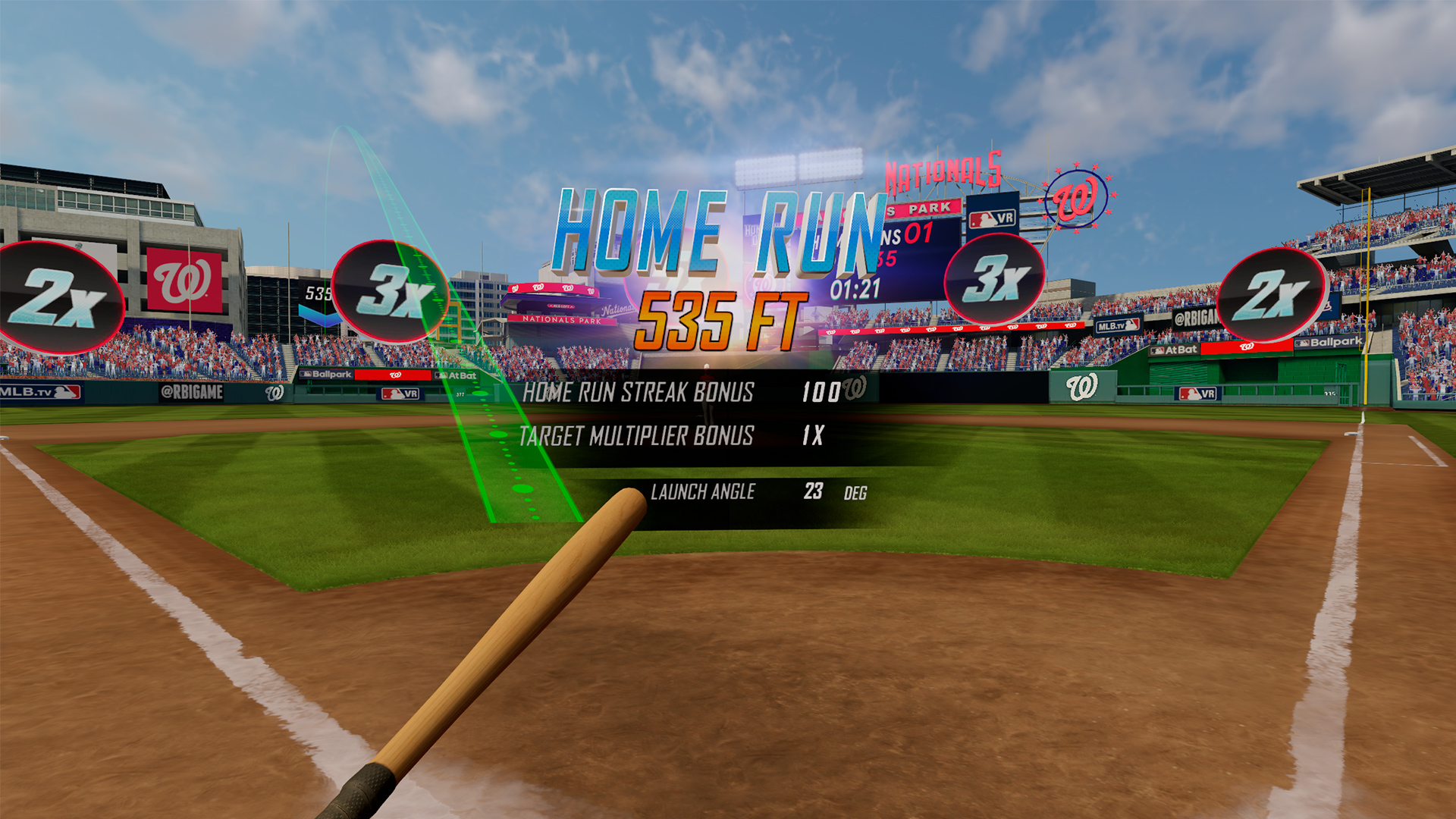 MLB Home Run Derby VR screenshot