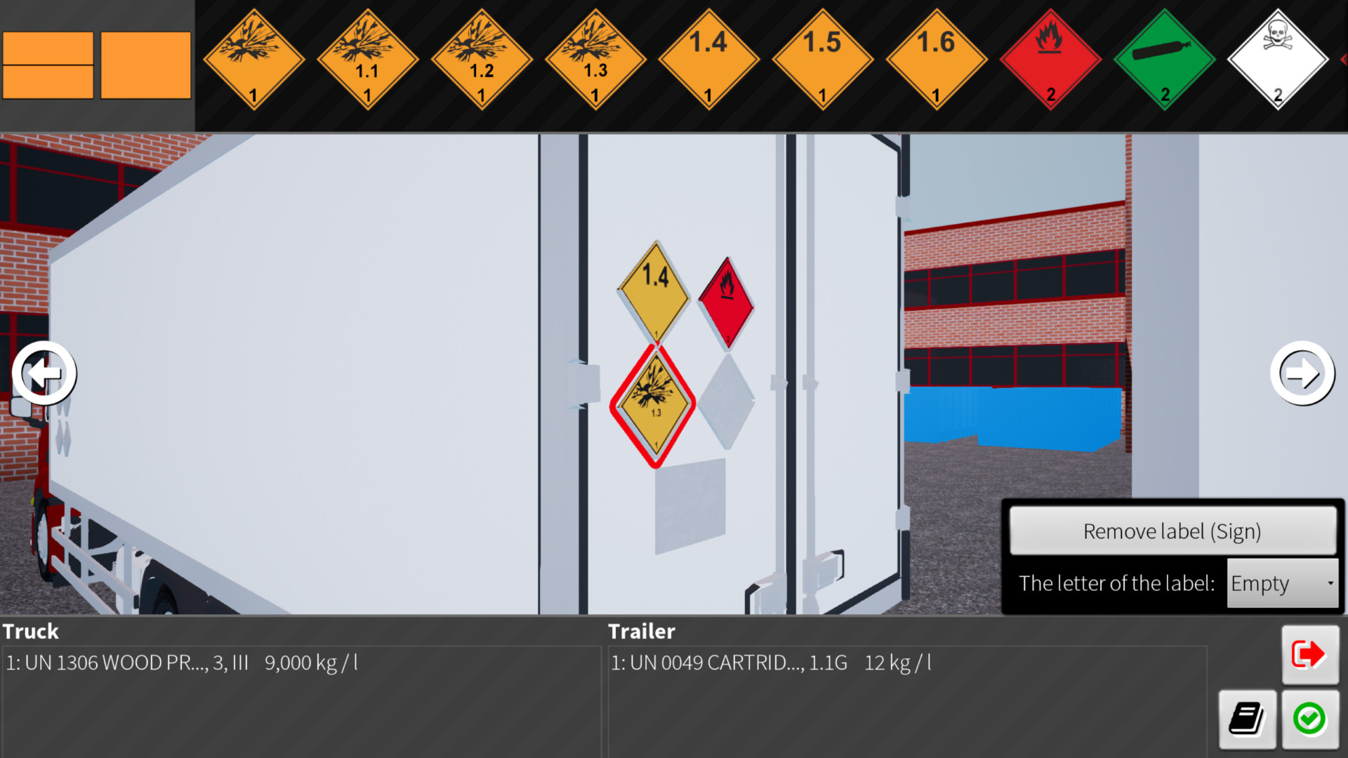 ADR-Labelling Game screenshot