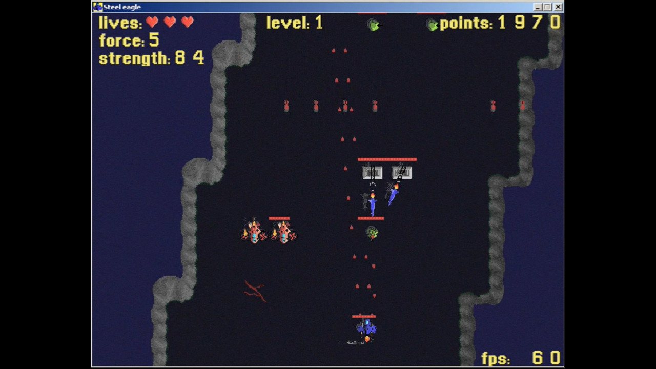 Steel Eagle - Cave mission screenshot