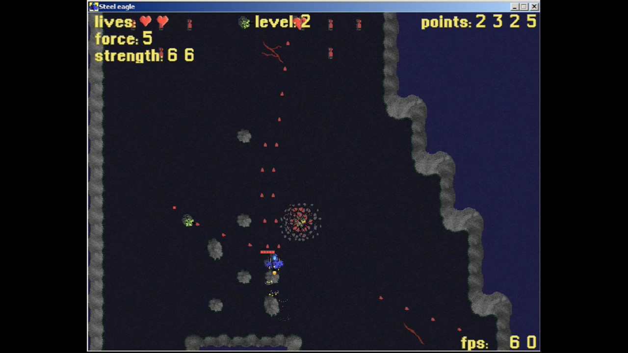 Steel Eagle - Cave mission screenshot