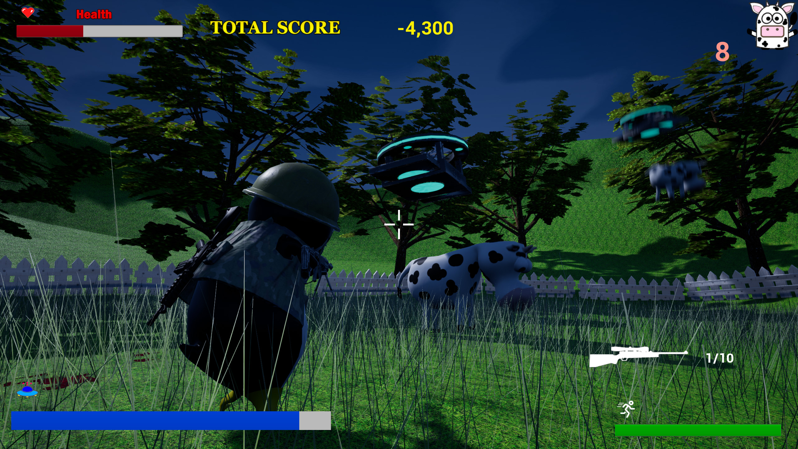 Lucky VS Aliens screenshot
