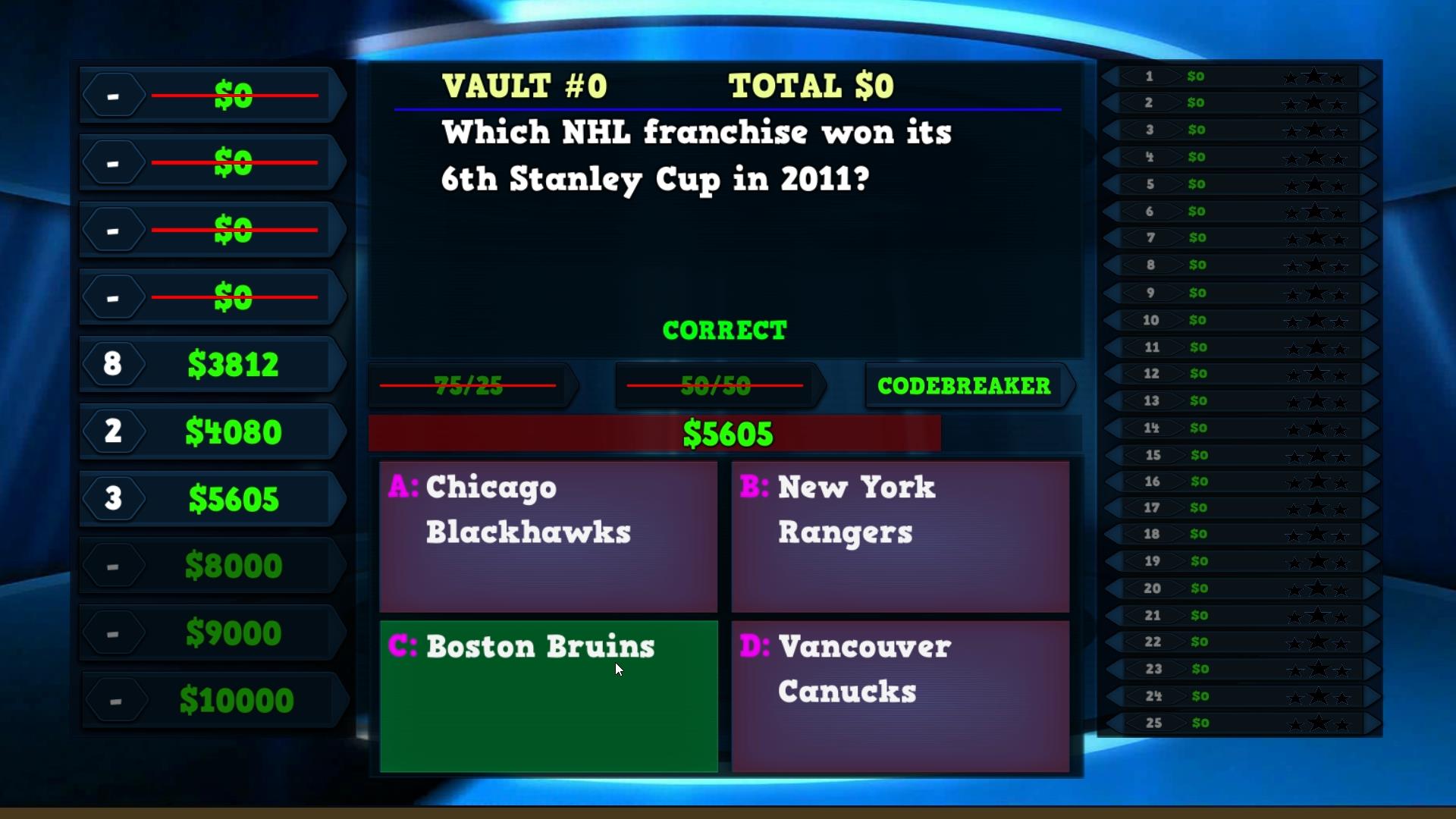 Trivia Vault: Hockey Trivia screenshot