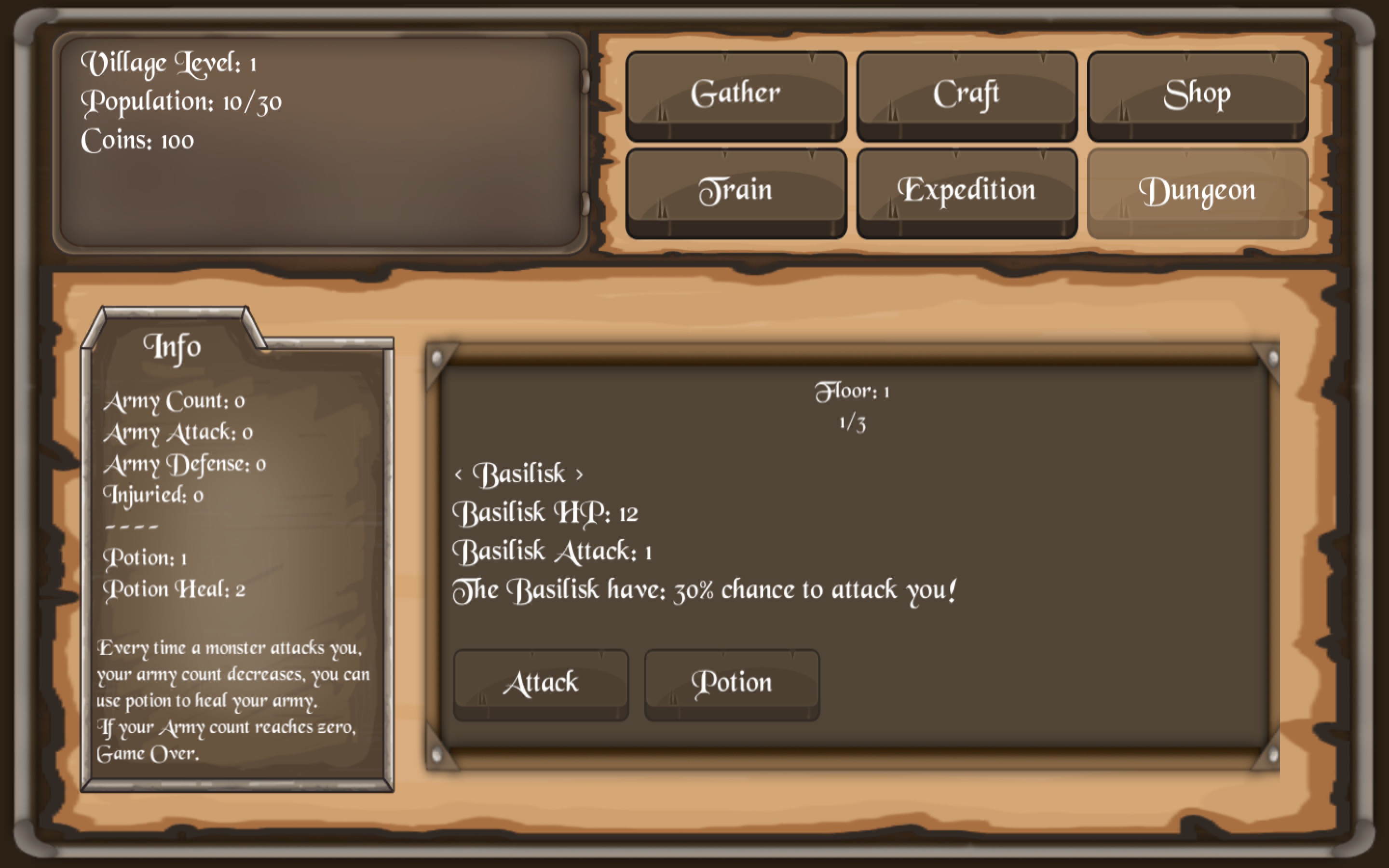 Craft and Dungeon screenshot