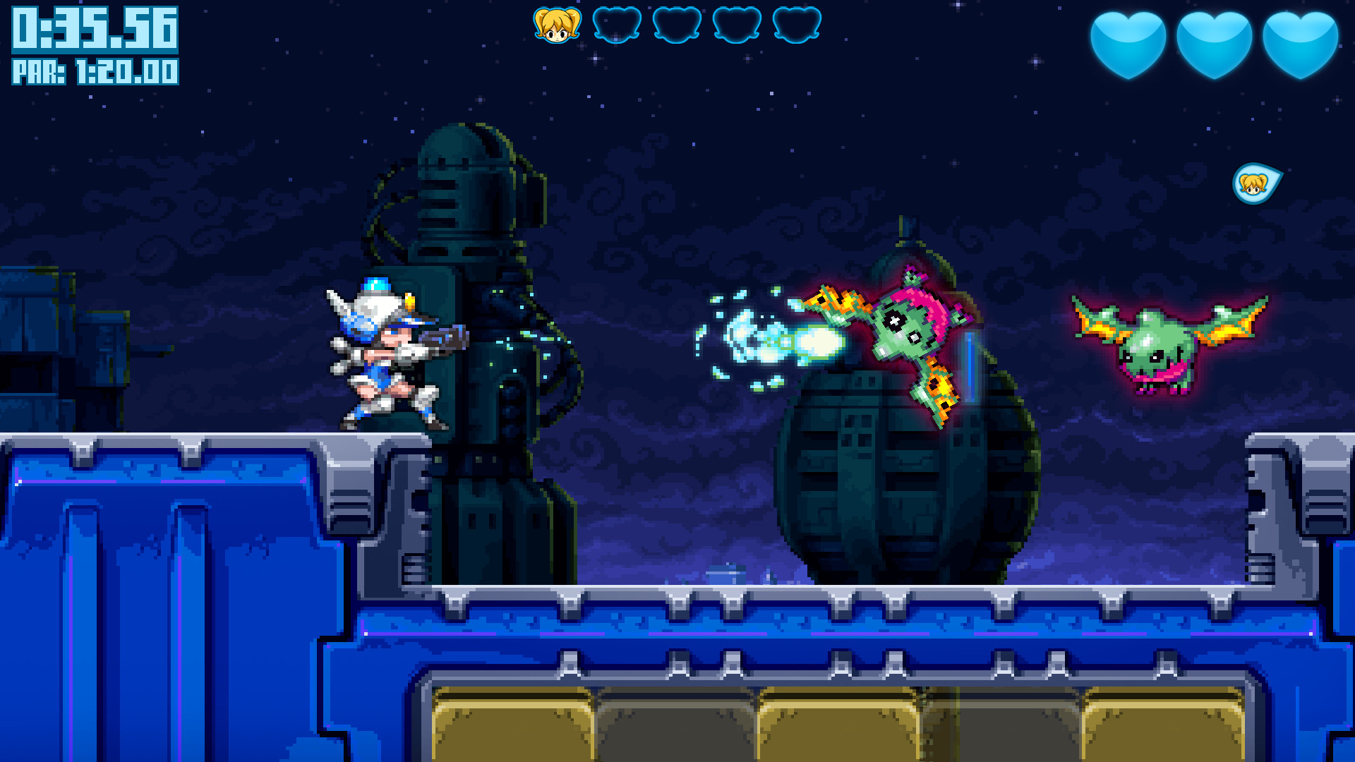 Mighty Switch Force! Collection screenshot