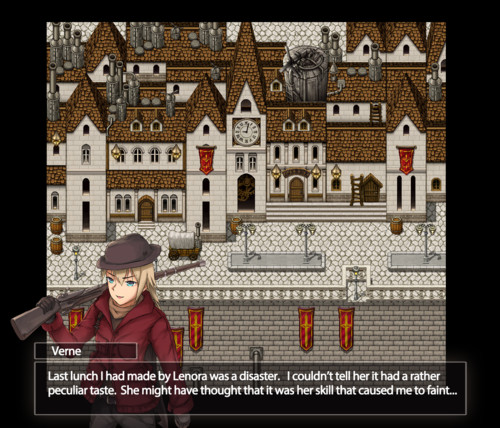 RPG Maker MV - Steampunk Town Tiles screenshot