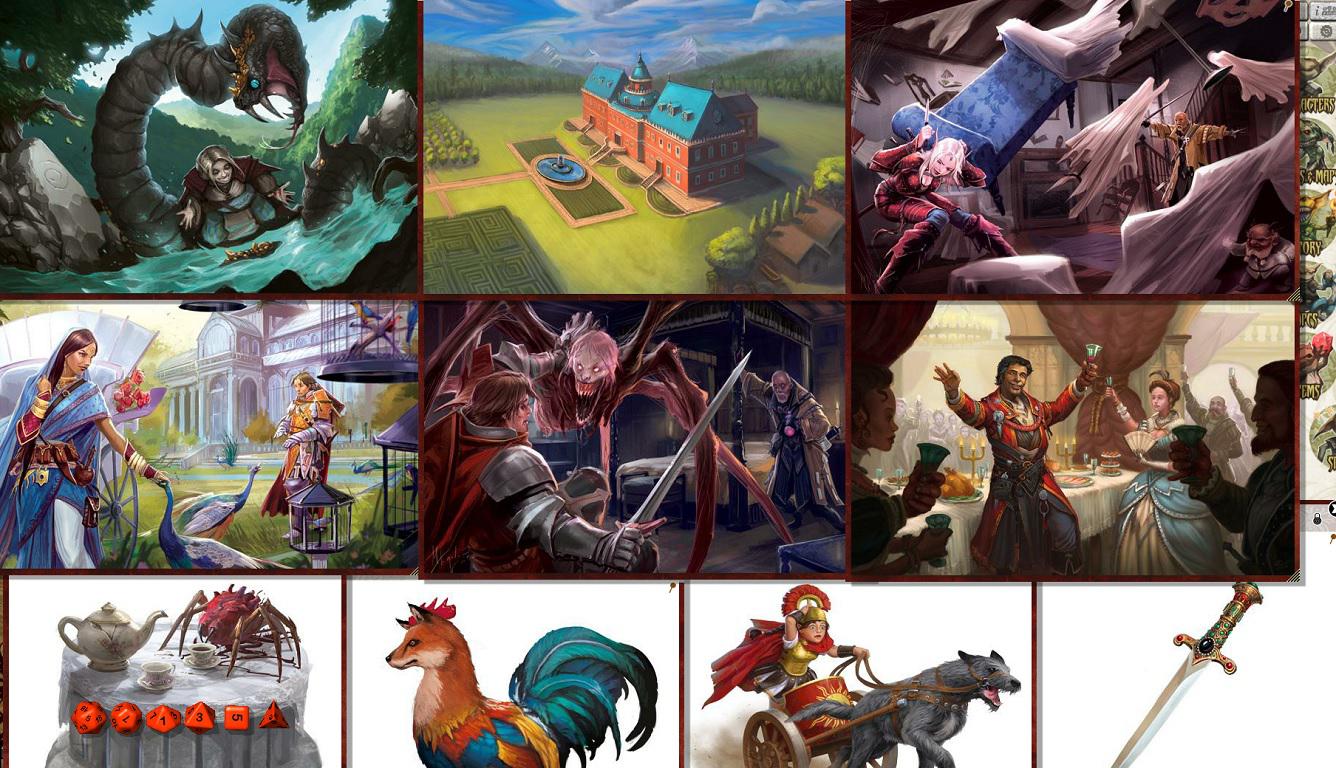 Fantasy Grounds - Pathfinder RPG - War for the Crown AP 2: Songbird, Scion, Saboteur (PFRPG) screenshot