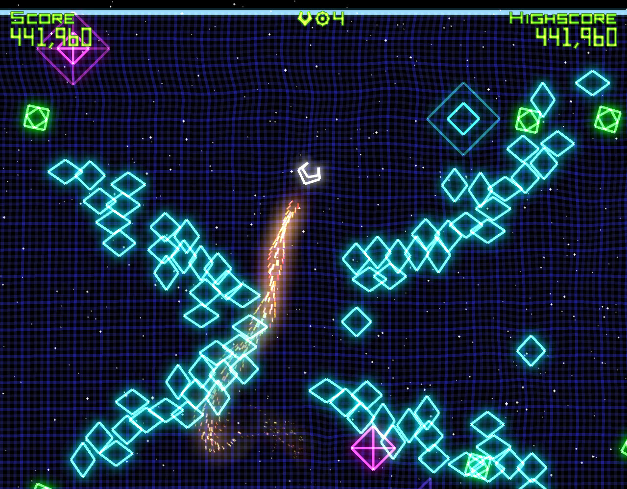 Geometry Wars: Retro Evolved screenshot