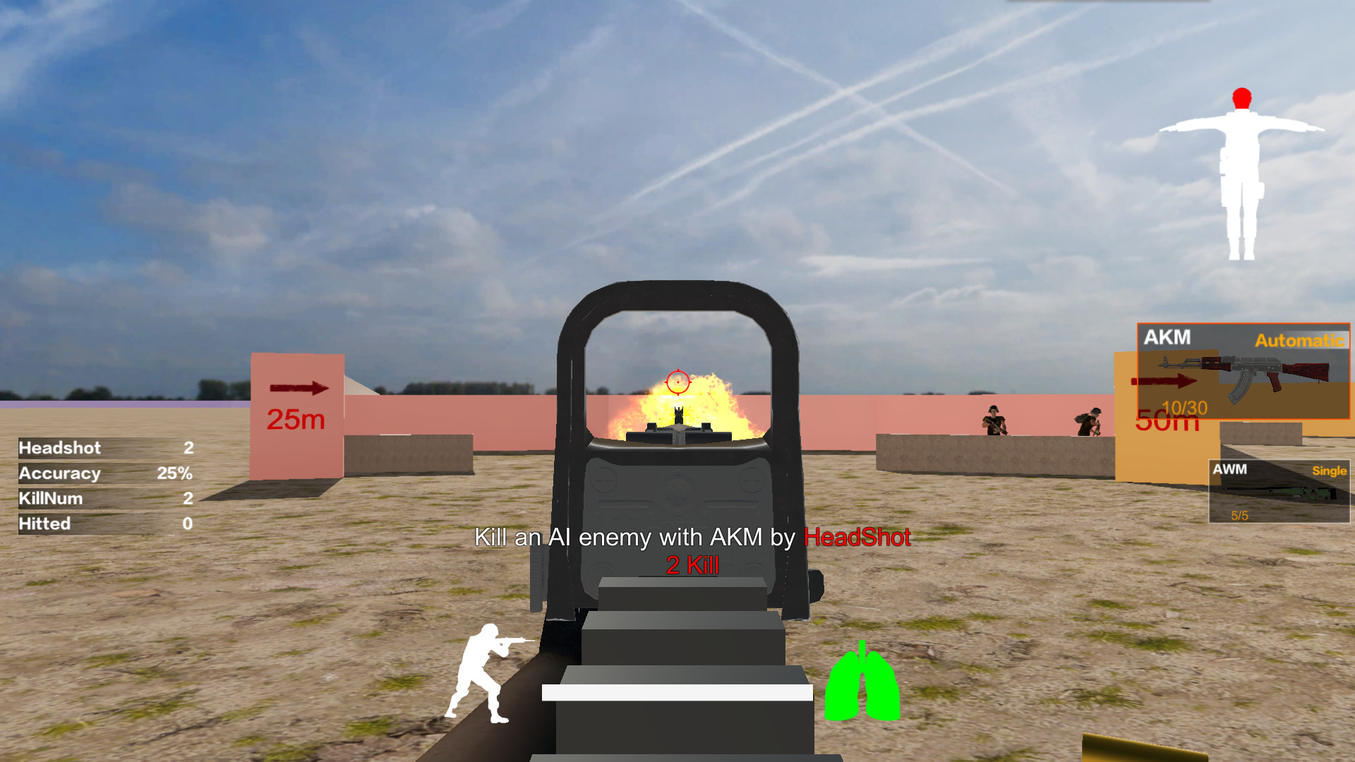 Battleground Shooting Training 吃鸡枪法训练器 screenshot