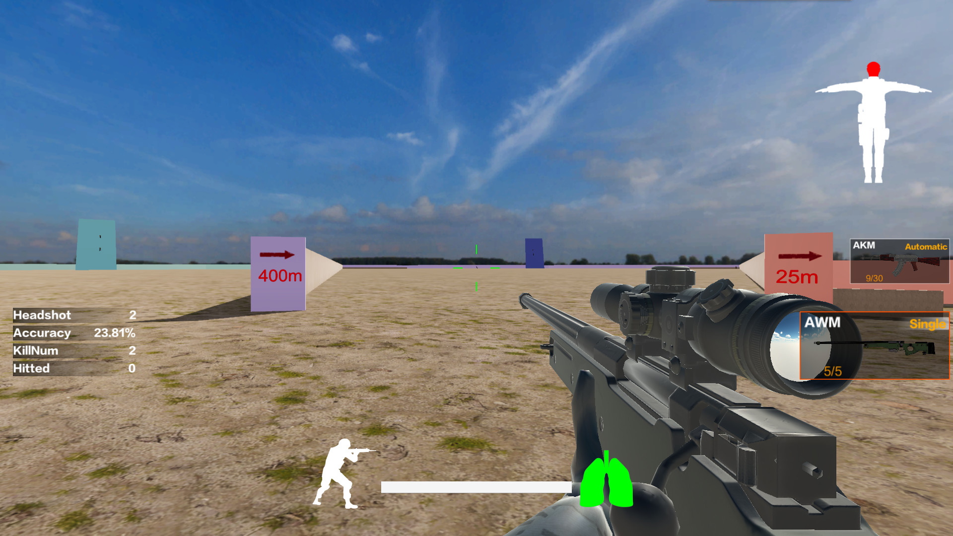 Battleground Shooting Training 吃鸡枪法训练器 screenshot
