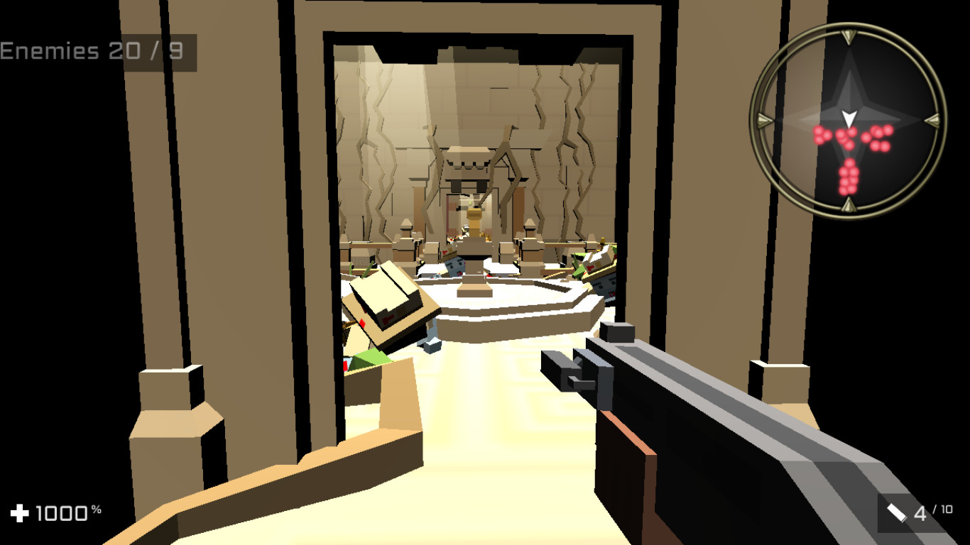 Square Head Zombies 2 - FPS Game screenshot