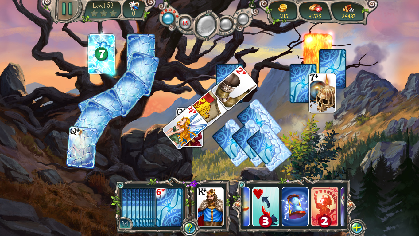 Avalon Legends Solitaire 3 screenshot