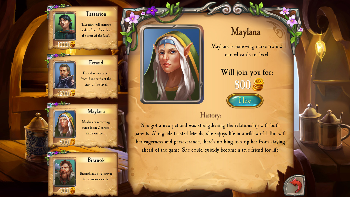 Avalon Legends Solitaire 3 screenshot