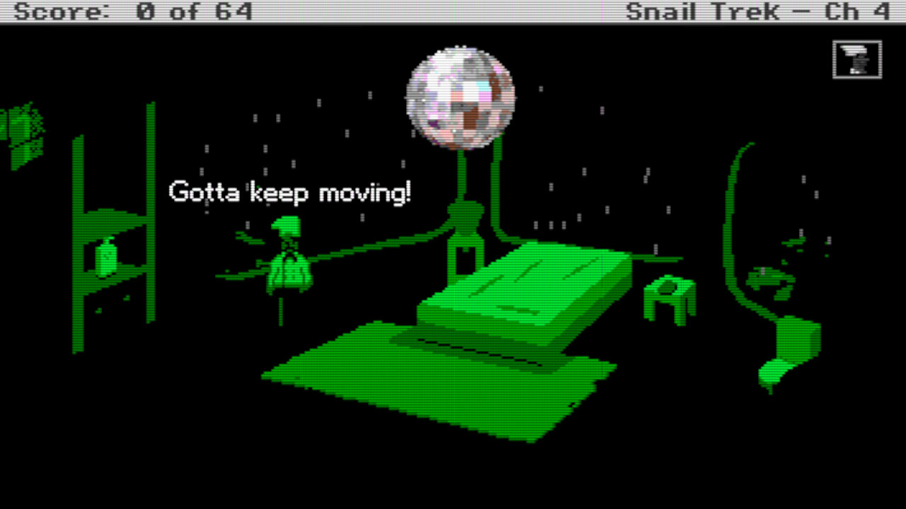 Snail Trek 4 - Disco Donation DLC screenshot