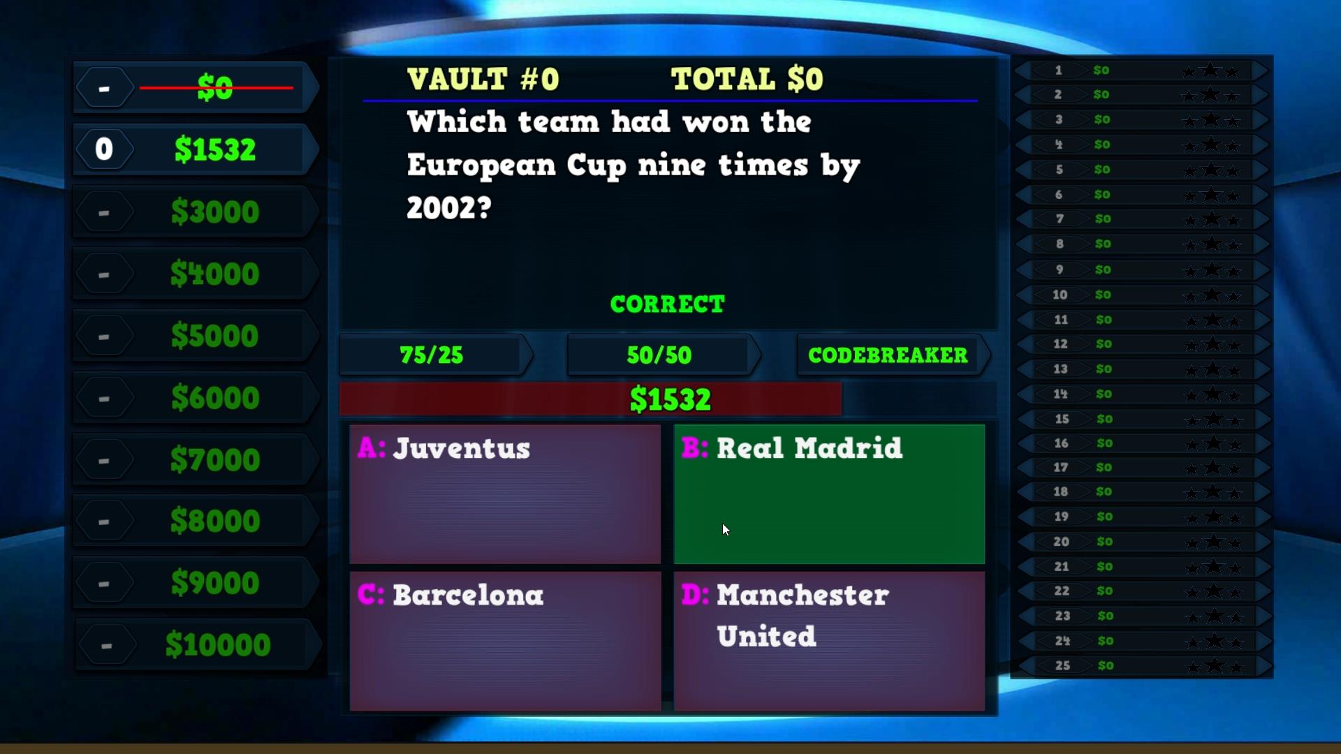 Trivia Vault: Soccer Trivia screenshot